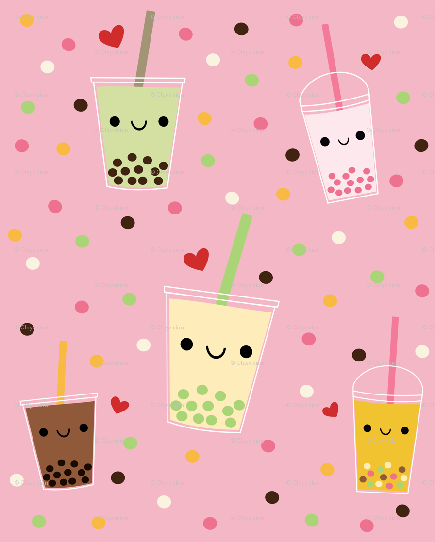 Bubble Tea Wallpaper