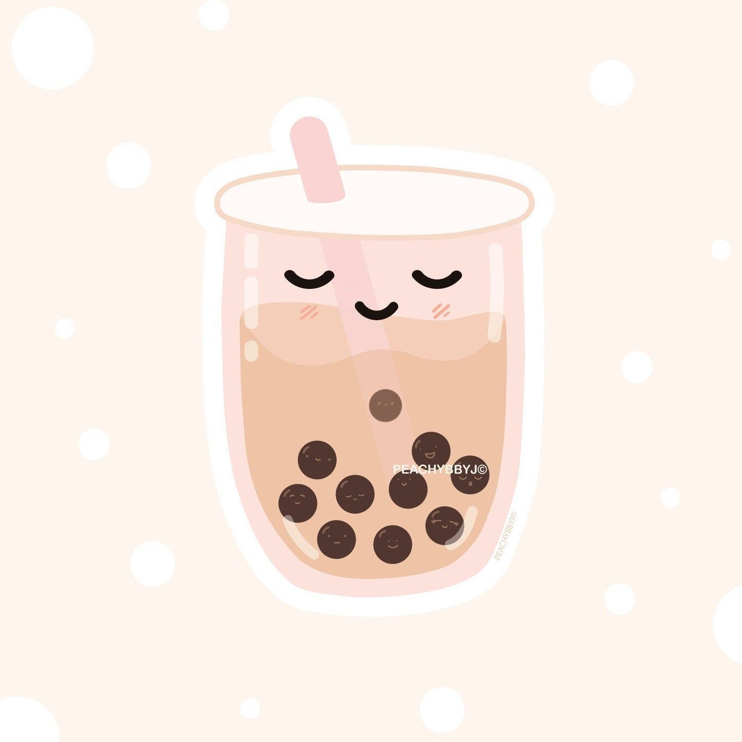 Cute Boba Tea Wallpapers Wallpaper Cave