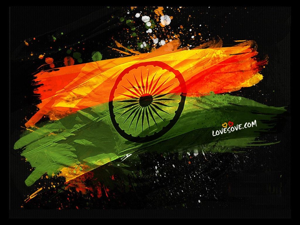Indian Flag- Tiranga Wallpaper. LoveSove.com ©2020