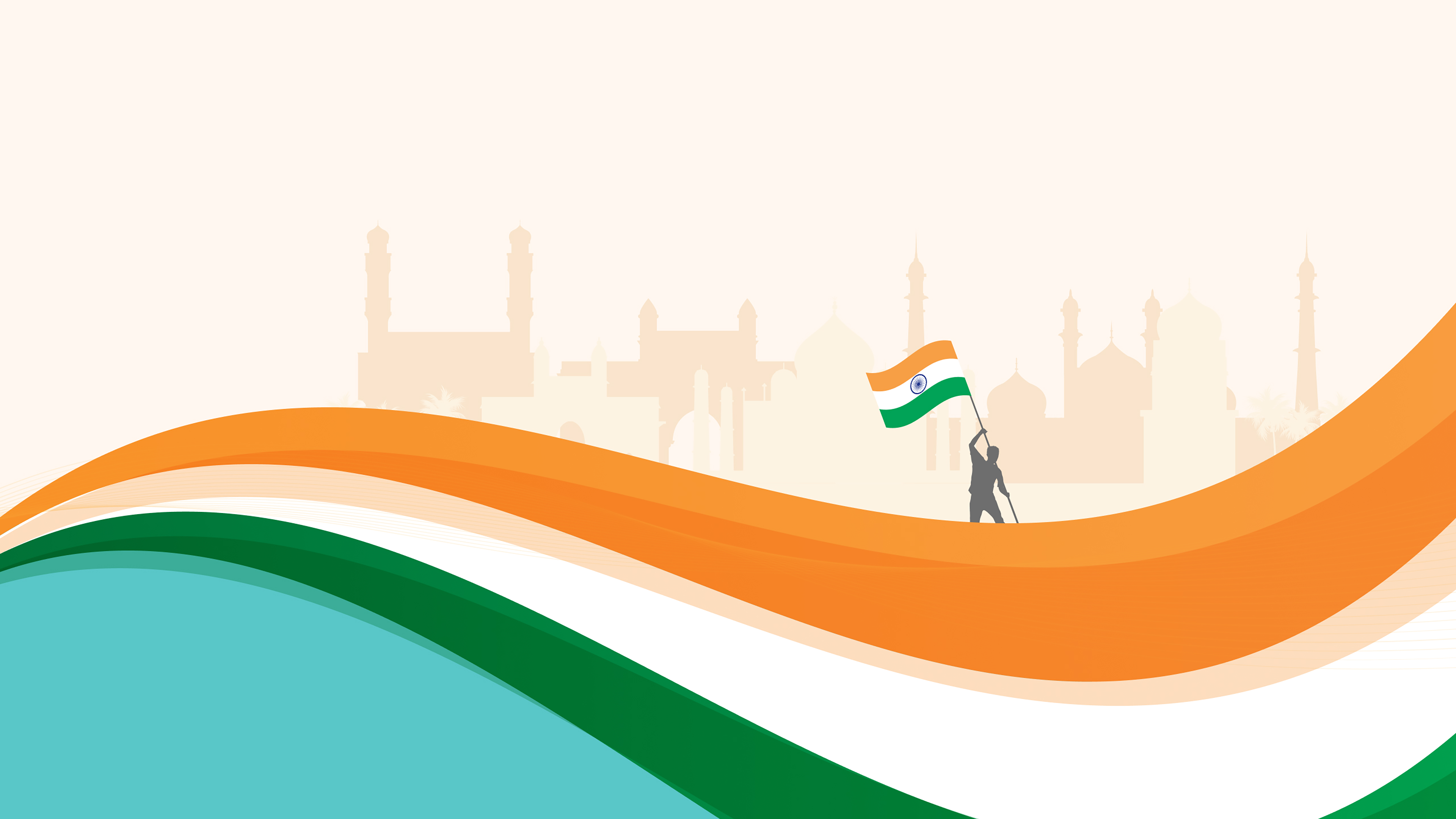 Indian Flag Wallpaper 4K, Independence Day, India, August 15th, Tricolor, Celebrations