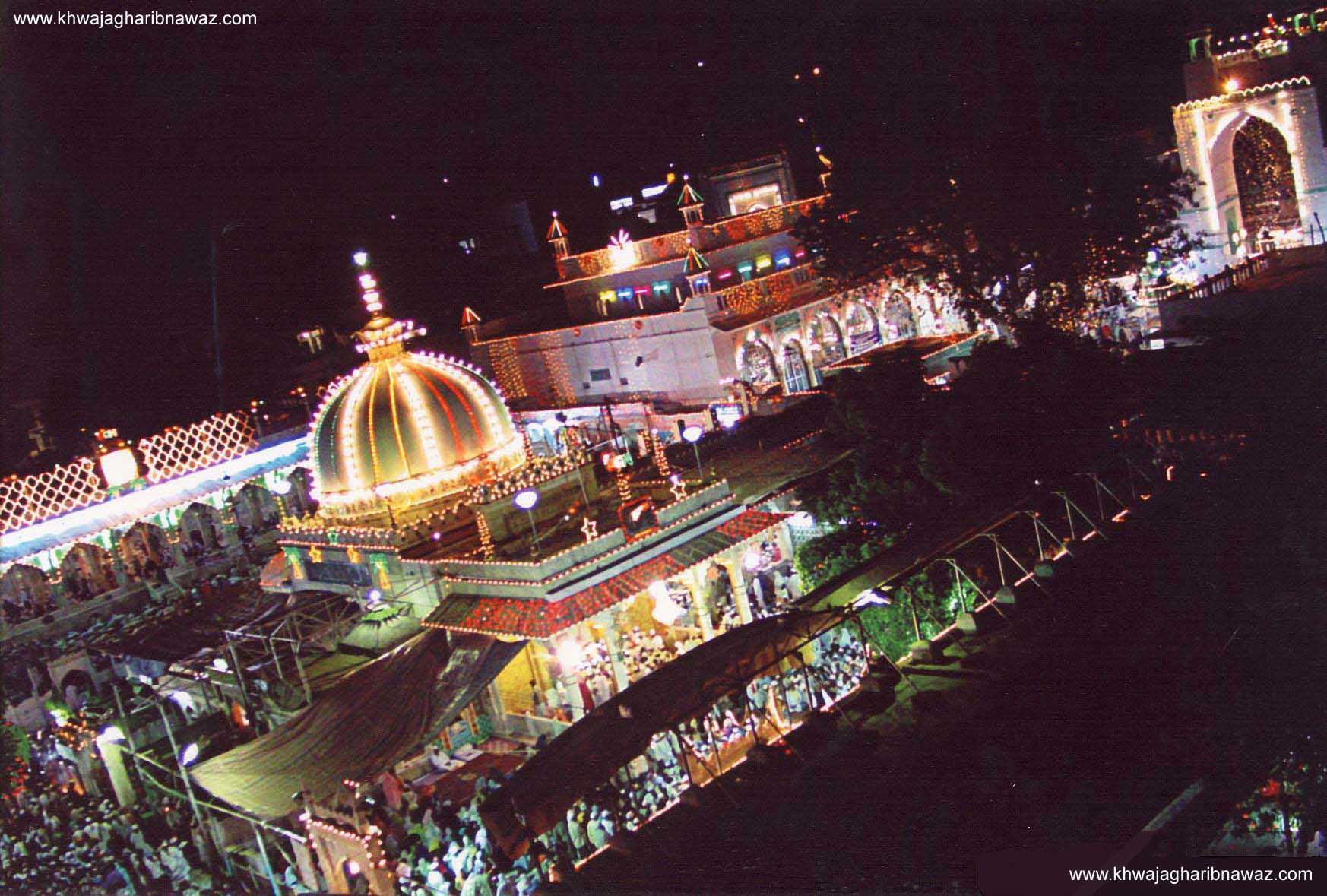 Hijri Me Khwaja Usman Harooni Ne Aap Ko Jhubba Garib Nawaz Dargah Wallpaper & Background Download