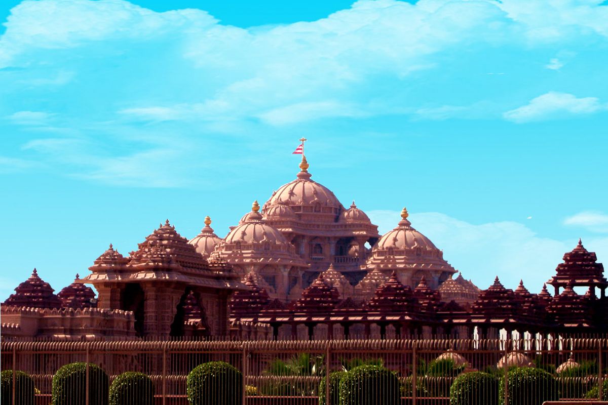 Swaminarayan Akshardham at New Delhi is a Mandir