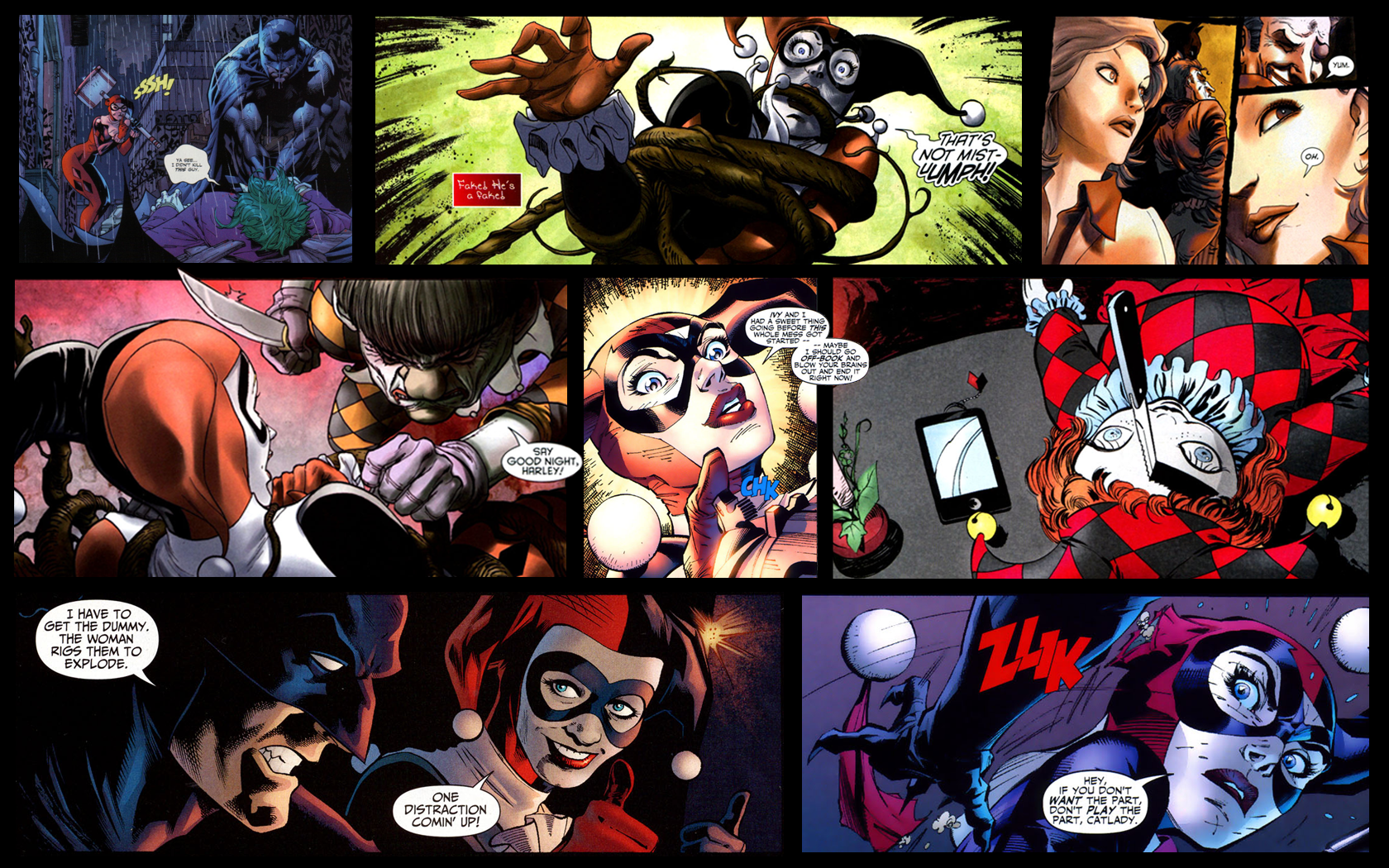 Harley Quinn Comic Wallpaper