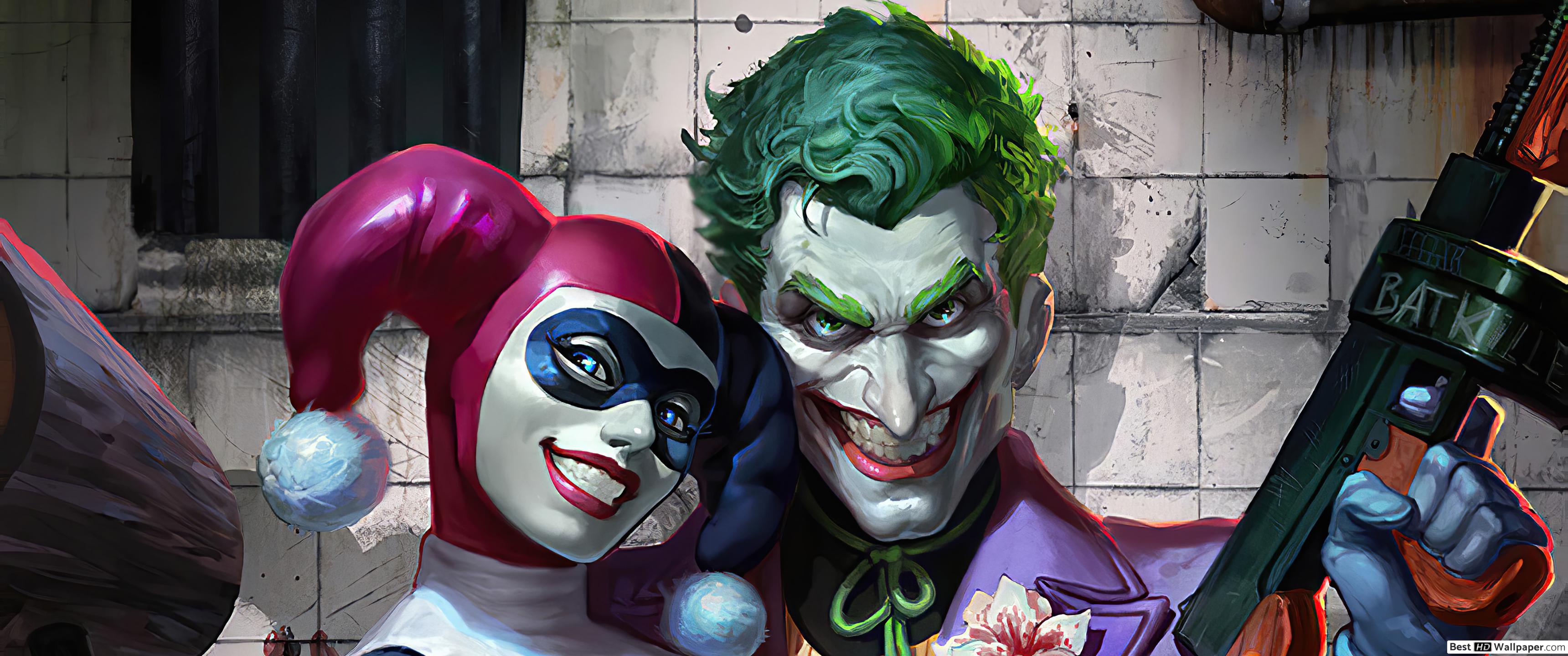Joker ♥ Harley Quinn HD wallpaper download