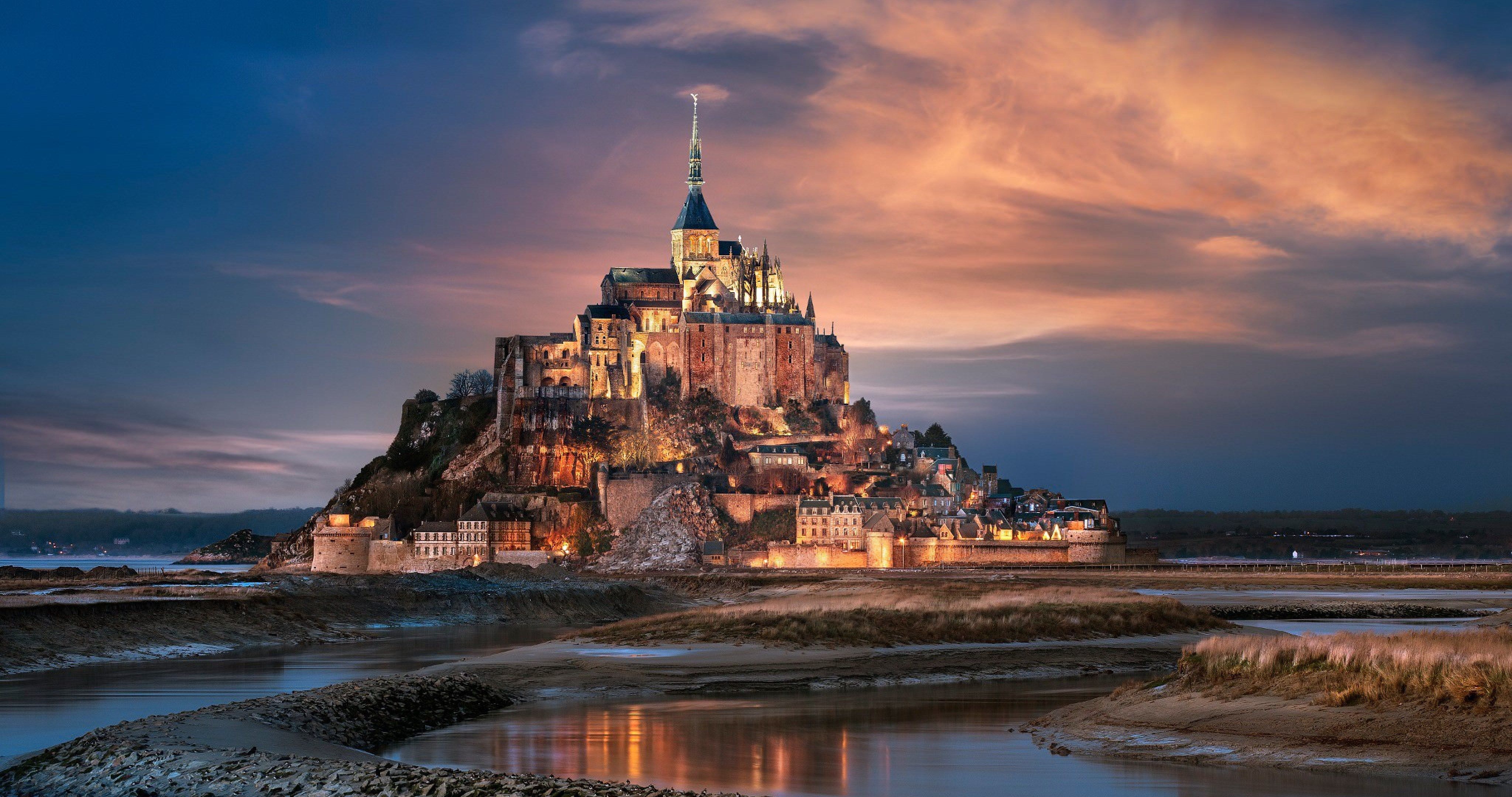 Mont Saint Michel Wallpapers Wallpaper Cave