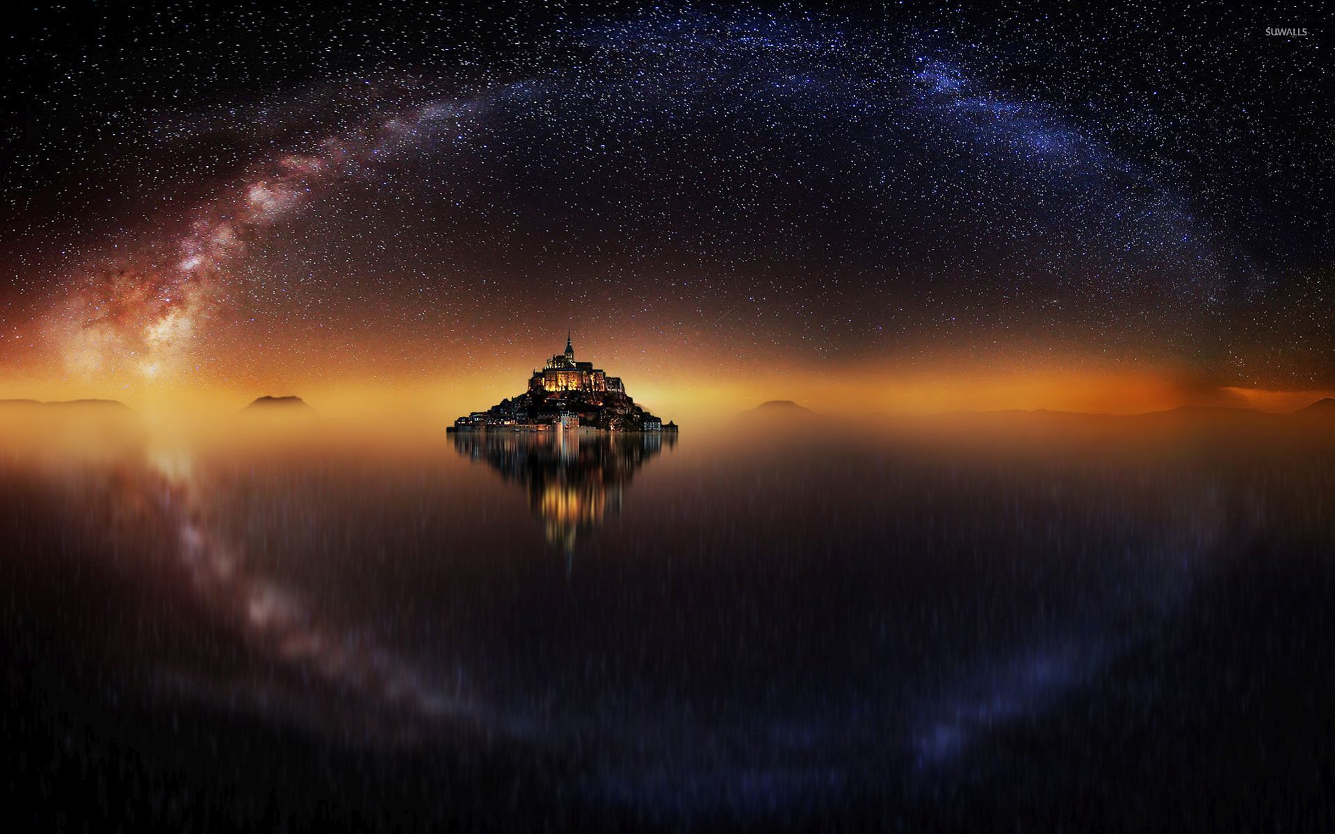 Mont Saint Michel [4] Wallpaper Wallpaper