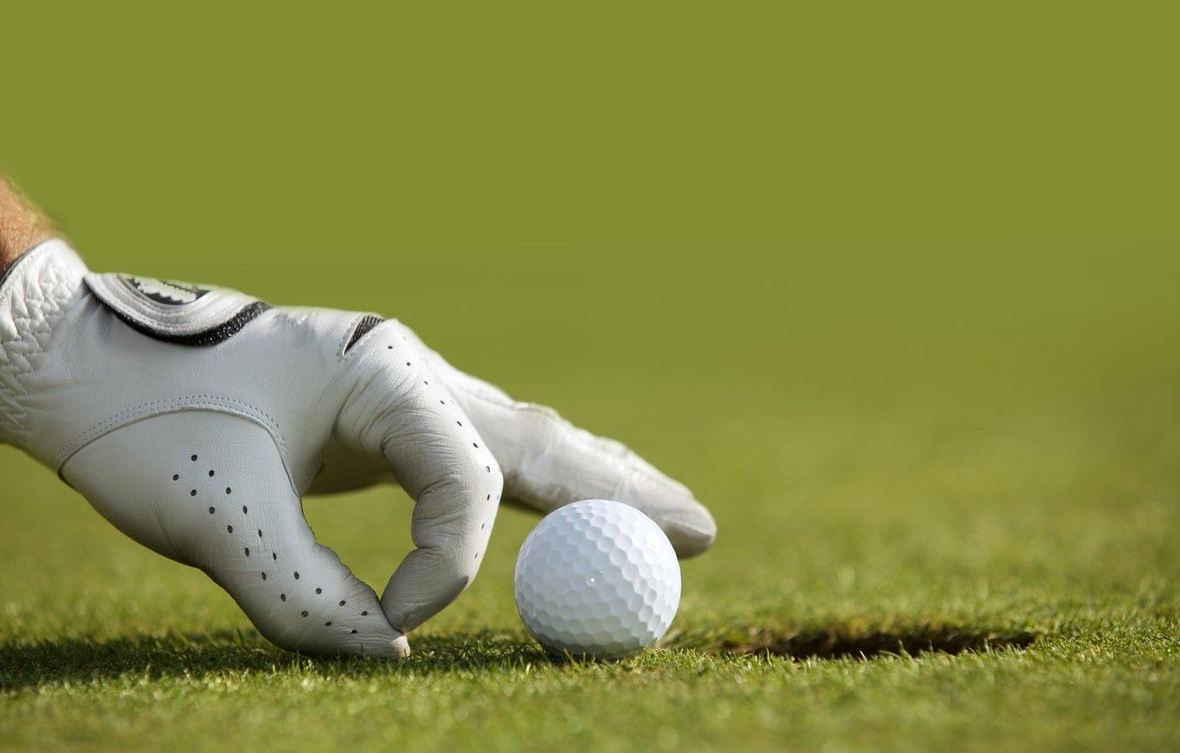 Wallpaper Golf, glove, golf ball image for desktop, section спорт