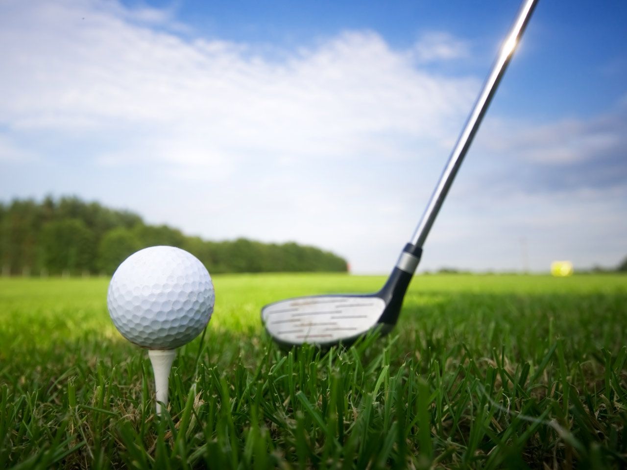 Important Information: Golf Picture, Golf Club & Ball HD Desktop Wallpaper