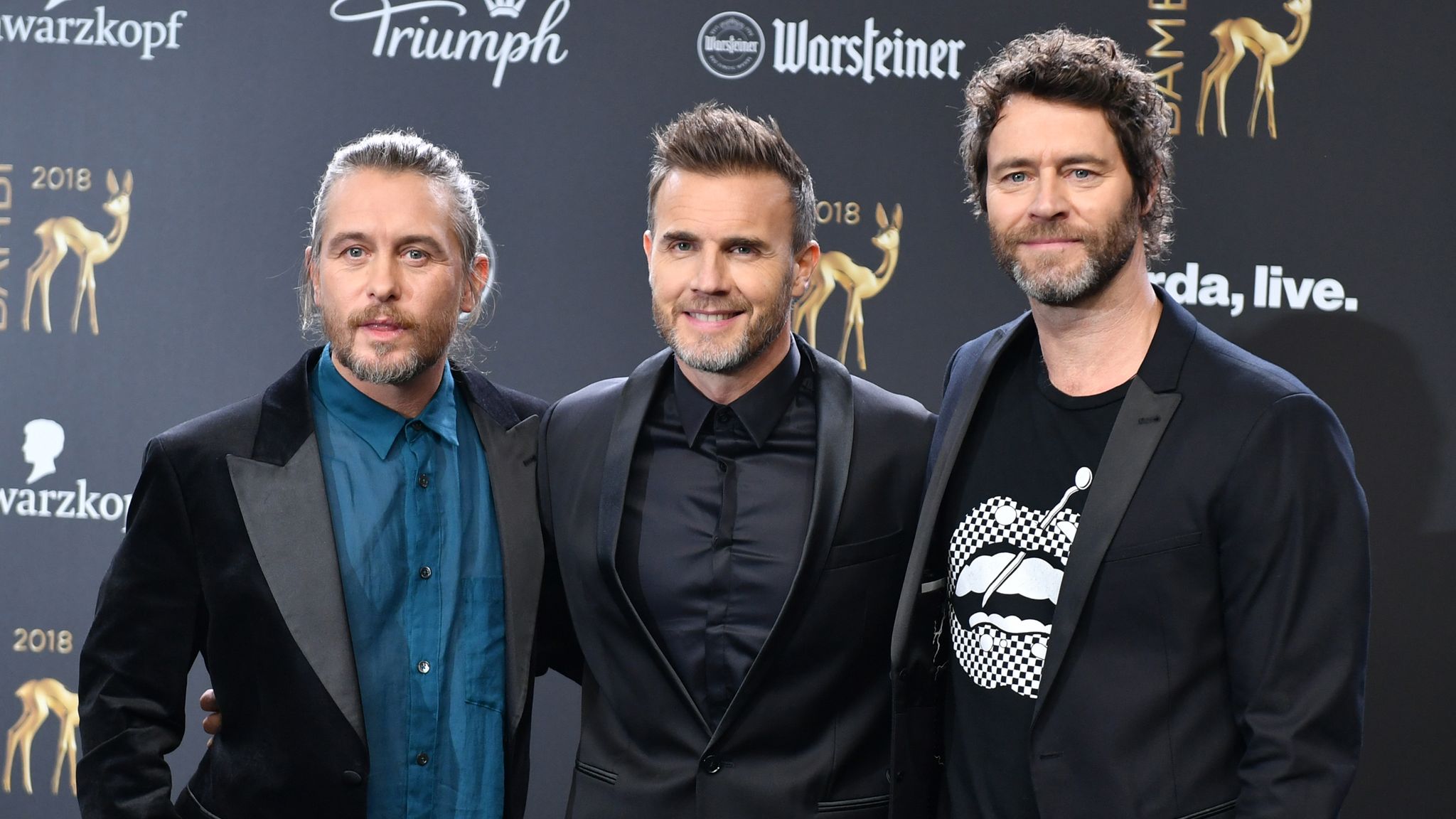 Take That cancel tour dates after Barlow family illness. Ents & Arts News