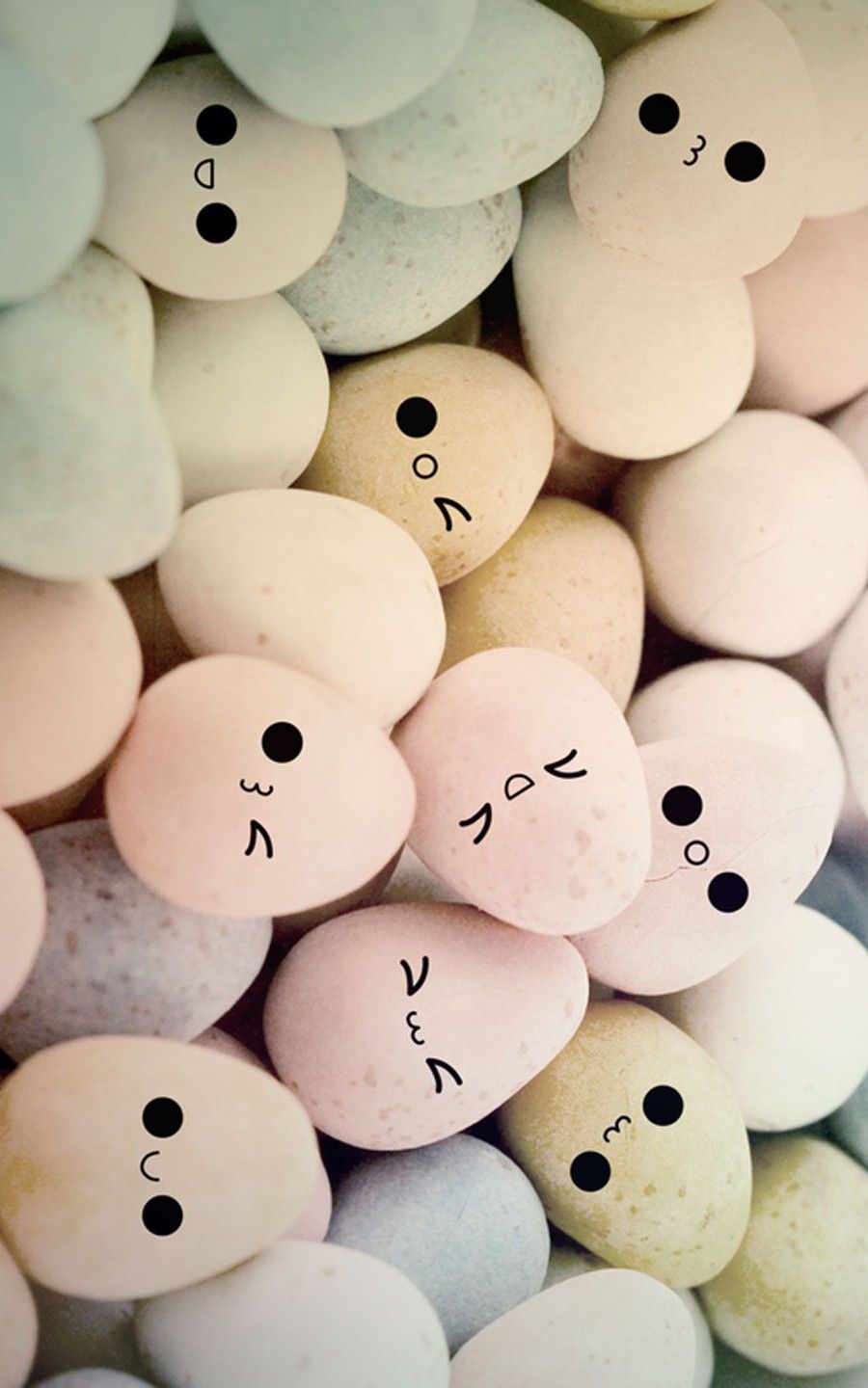 Cute Eggs With Faces iPhone Wallpaper 3D iPhone Wallpaper