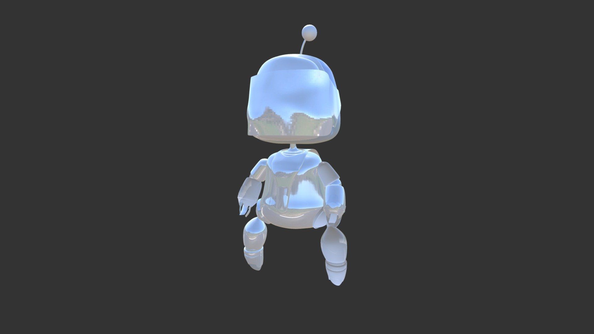 Astro Bot (Captain Astro) Free 3D model by AdamMitchell [e027f43]
