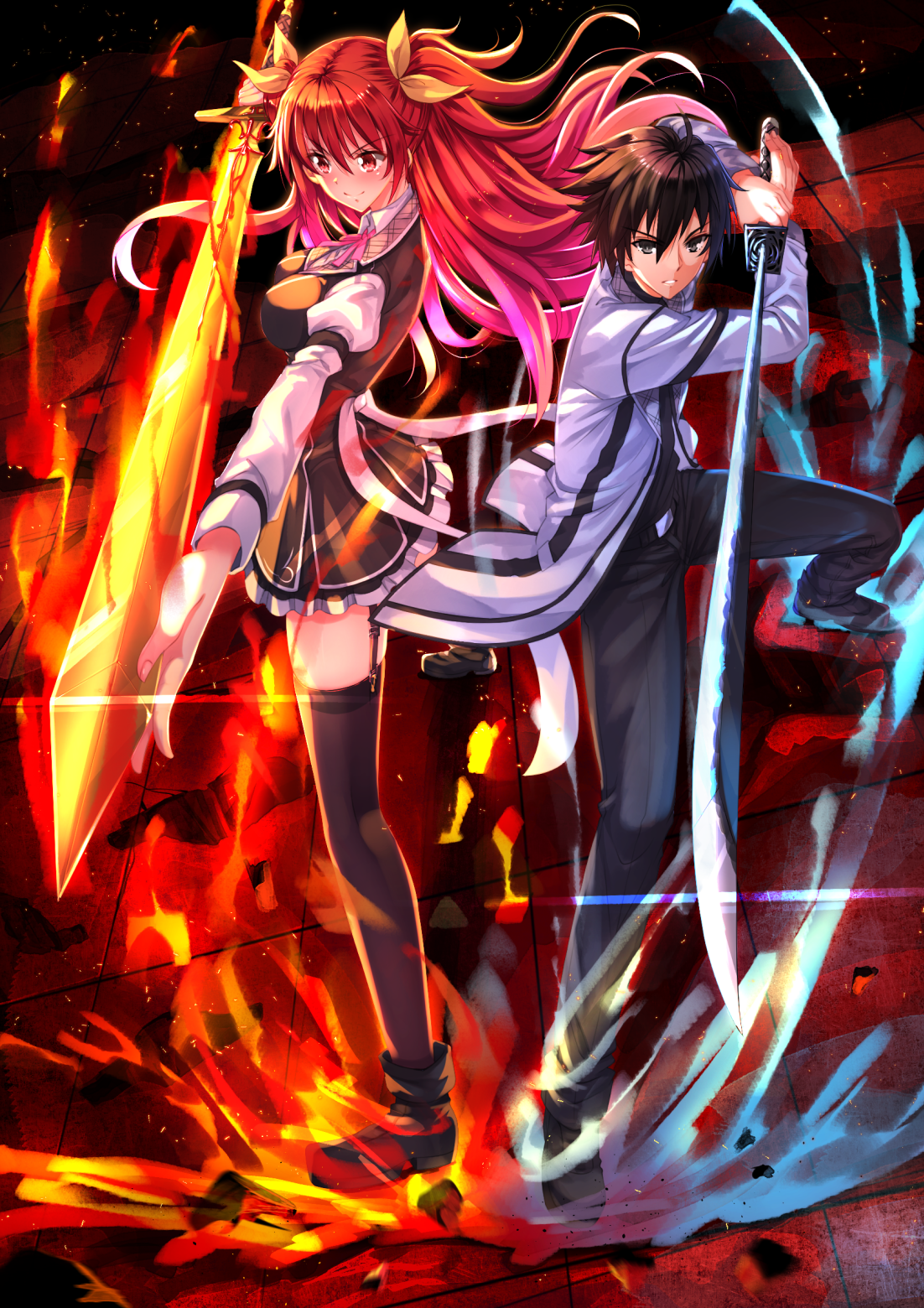 #Ouka Ootori, #Julis Alexia Von Riessfelt, #Gakusen Toshi Asterisk, #Taimadou Gakuen 35 Shiken Shoutai, #Rakudai Kishi No Cavalry, #Stella Vermillion, Wallpaper. Mocah HD Wallpaper