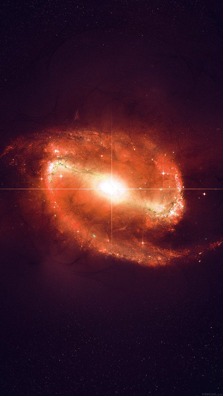 Space Red Bingbang Explosion Star Nature Dark