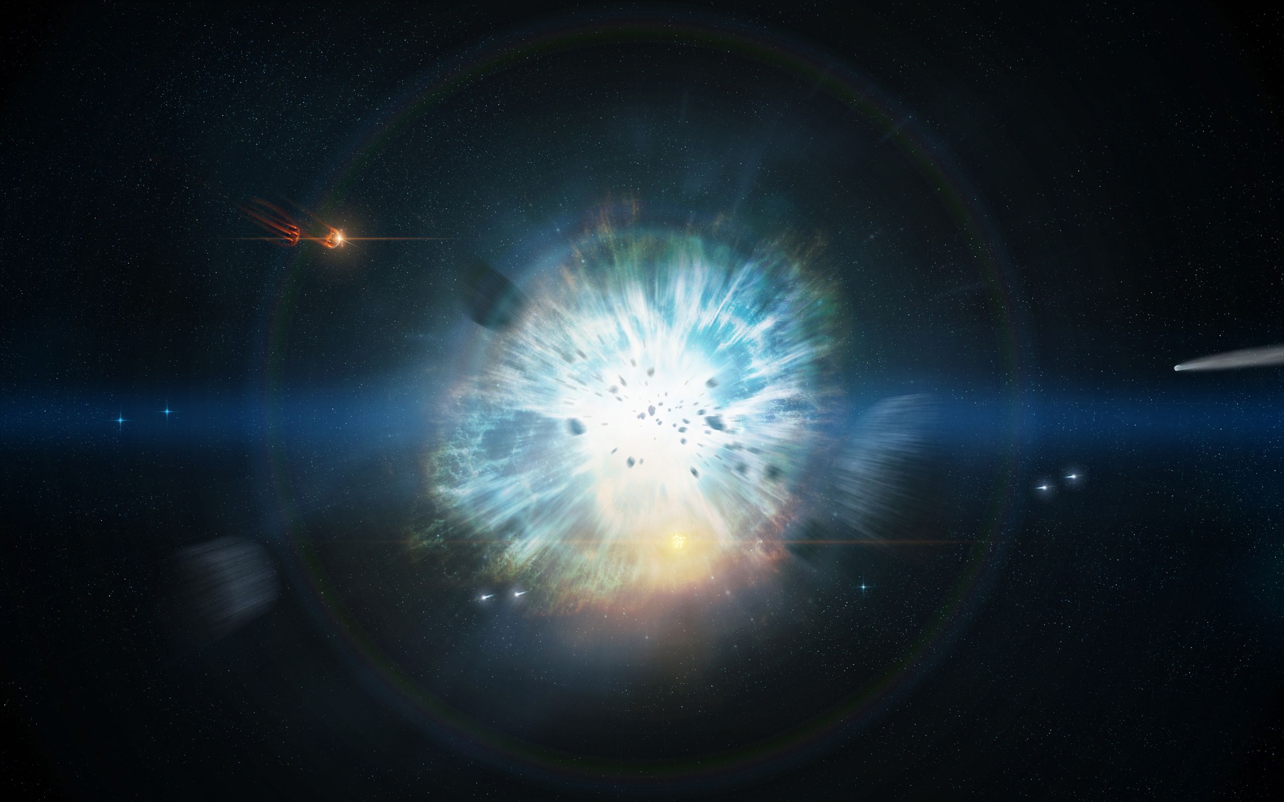 Supernova Explosion Wallpaper