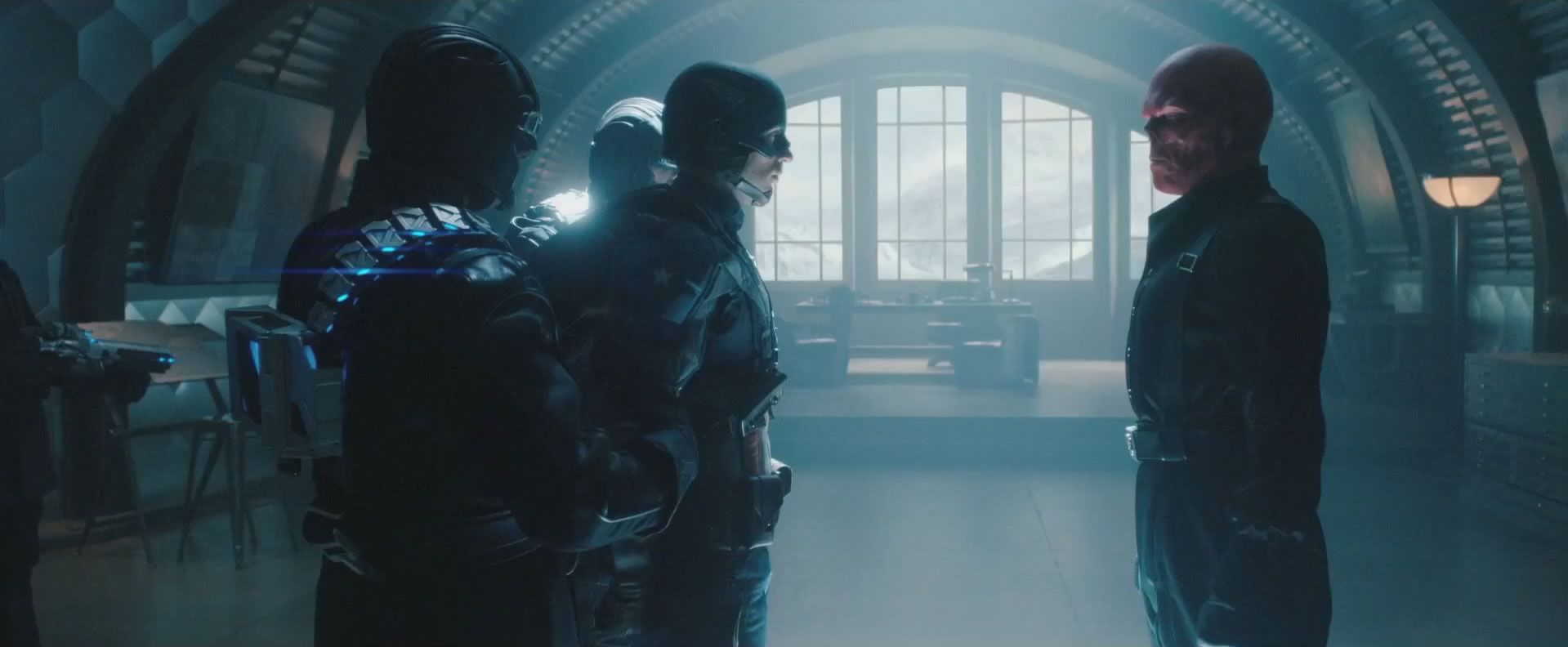 Attack on HYDRA Headquarters. Marvel Cinematic Universe