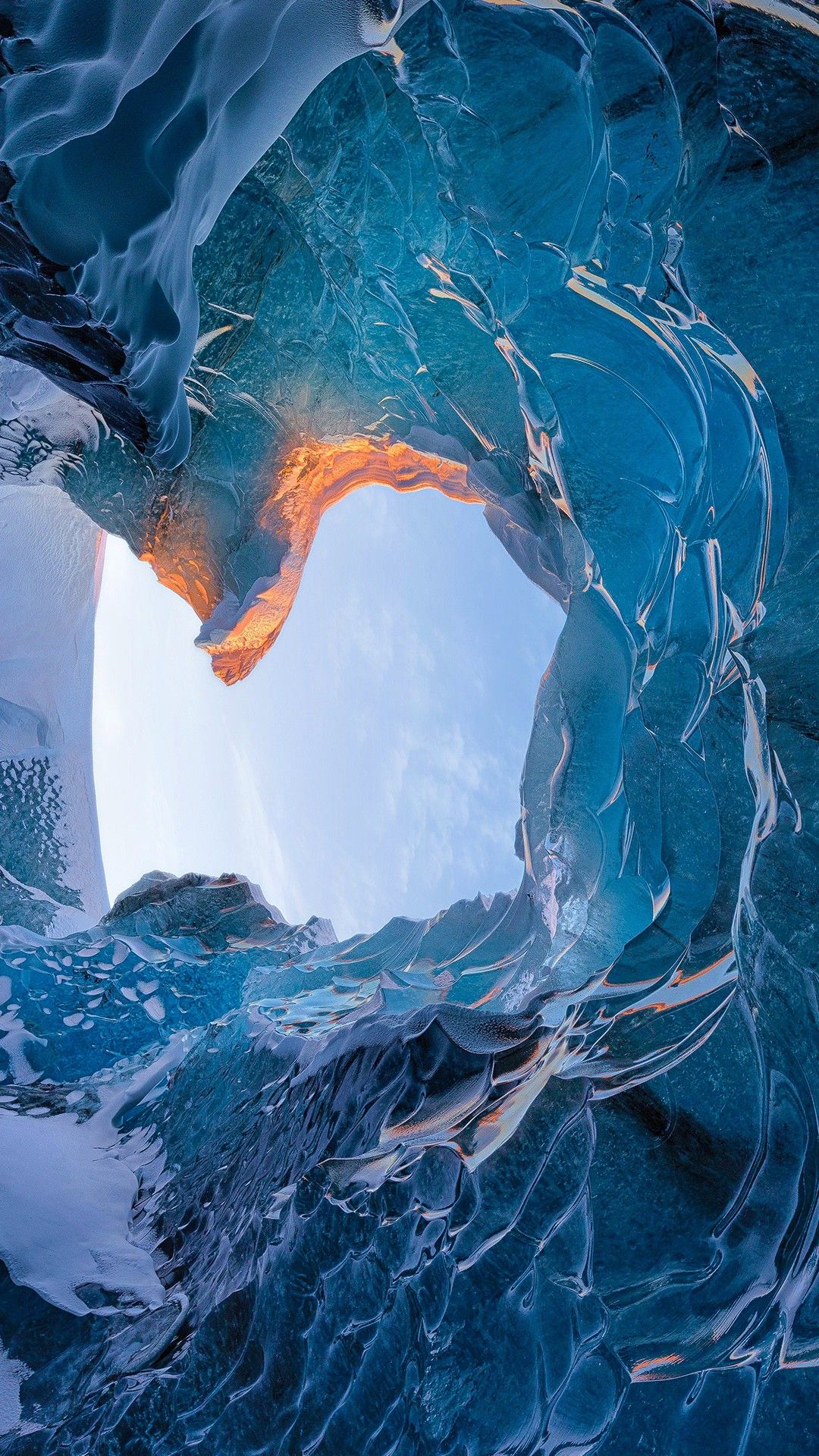 Ice Cave Wallpaper