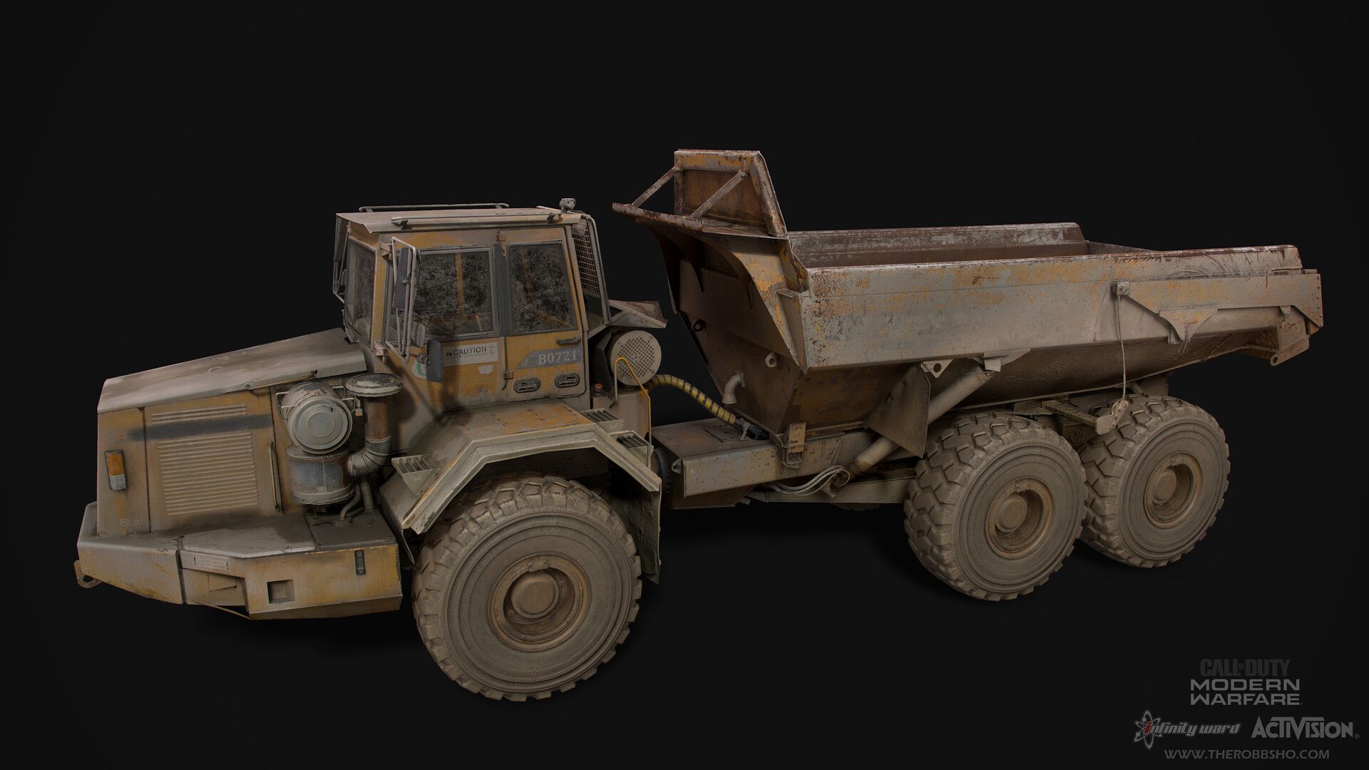 Robb Shoberg of Duty, Modern Warfare, scan source vehicles