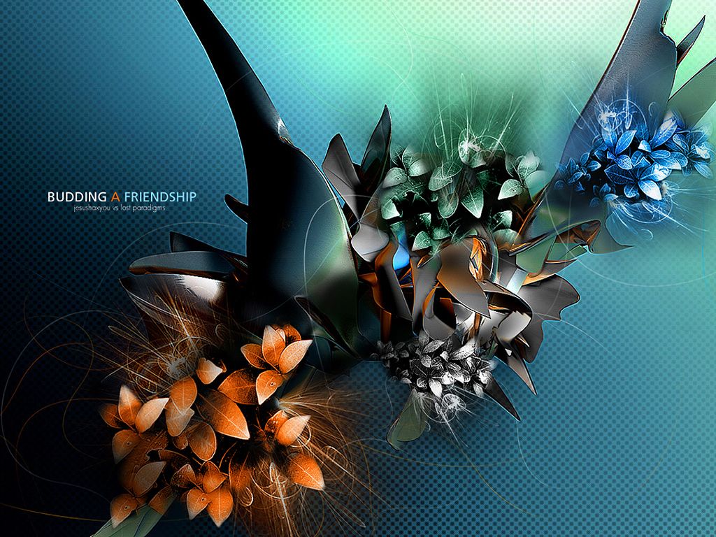 Beautiful 3D Flowers Wallpaper 3D Wallpaper & Background Download