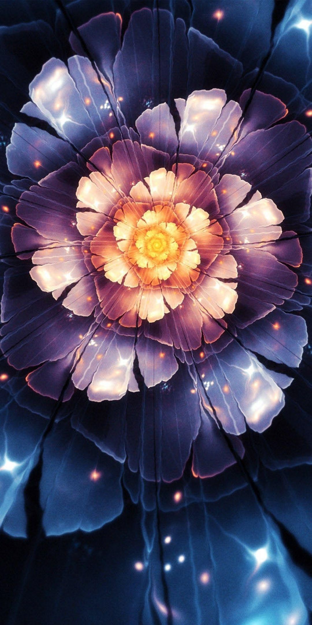 Flower Power 3D Desktop HD Wallpaper
