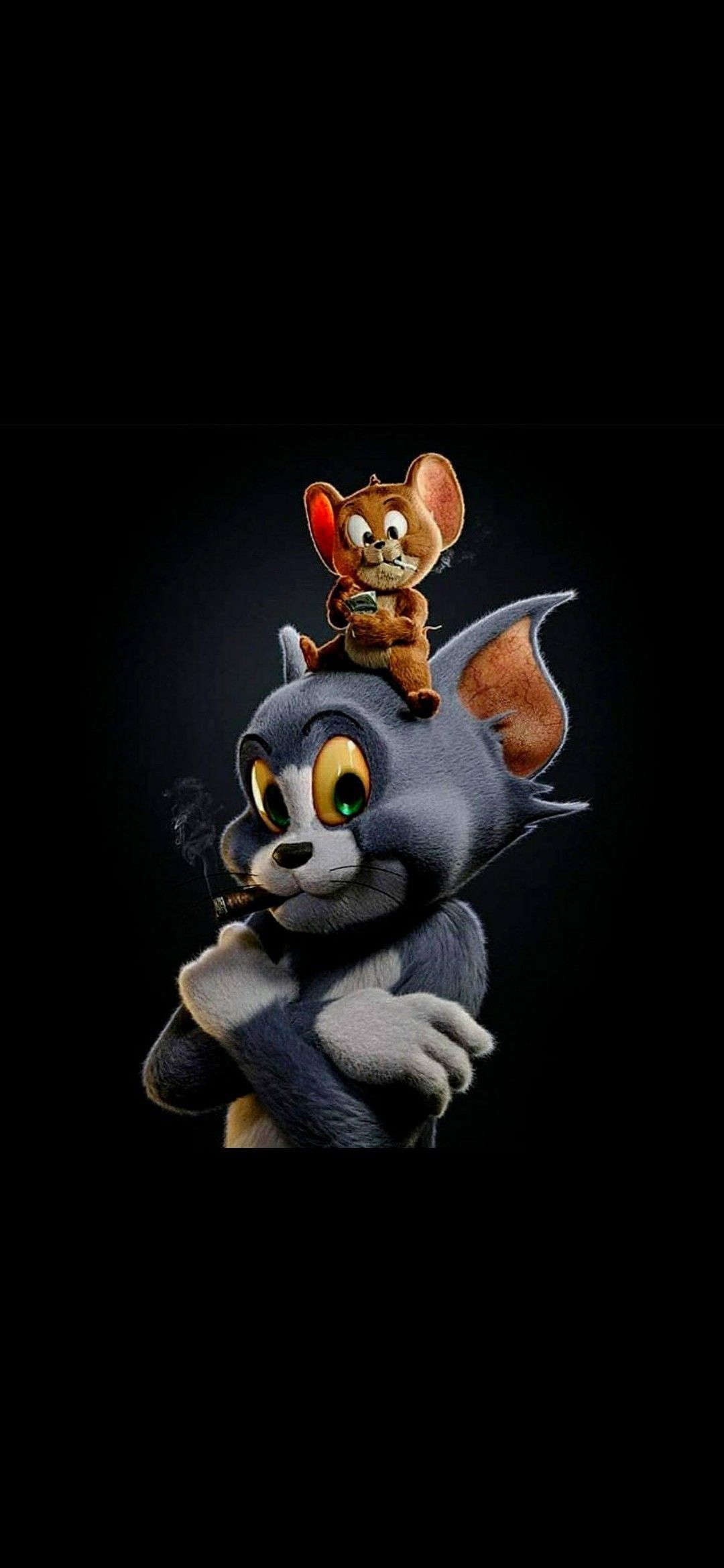 Tom And Jerry Black Wallpapers - Wallpaper Cave