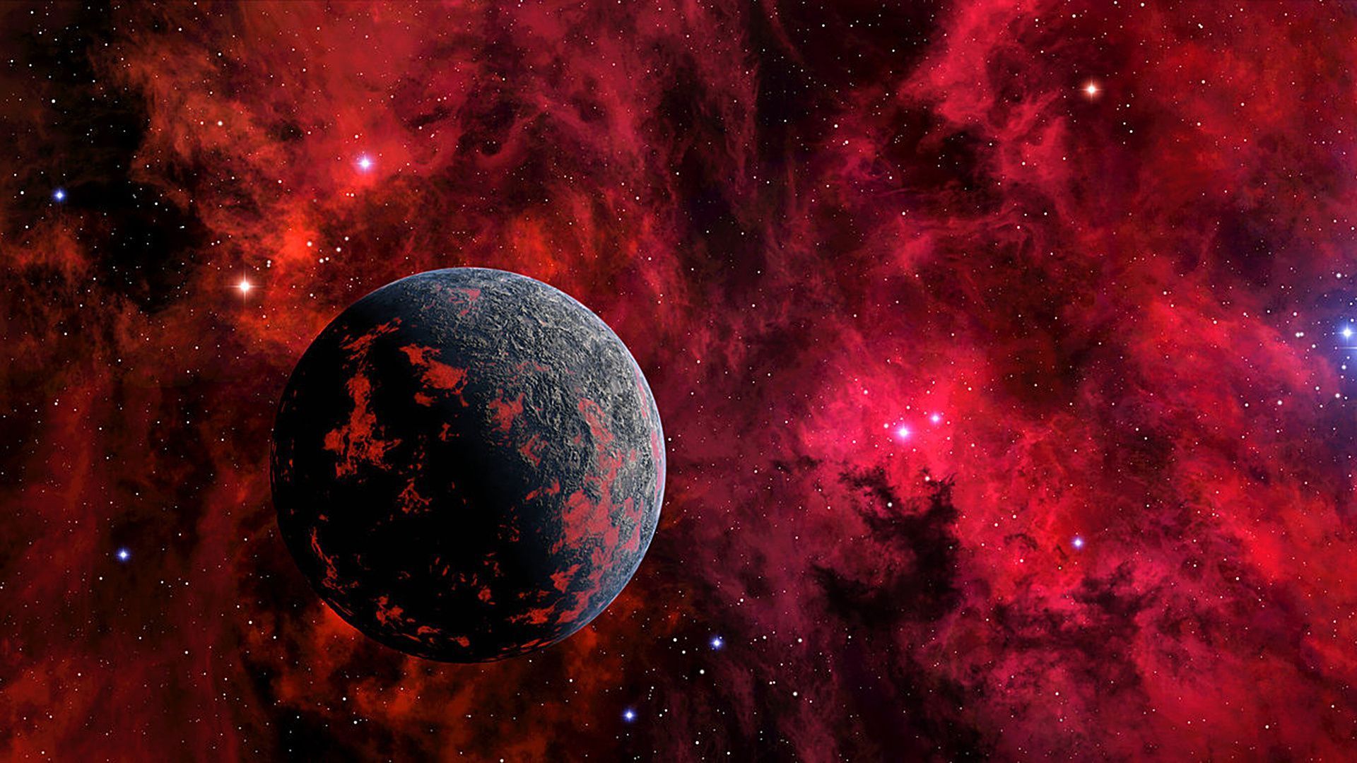 Red Universe Wallpaper Free Red Universe Background