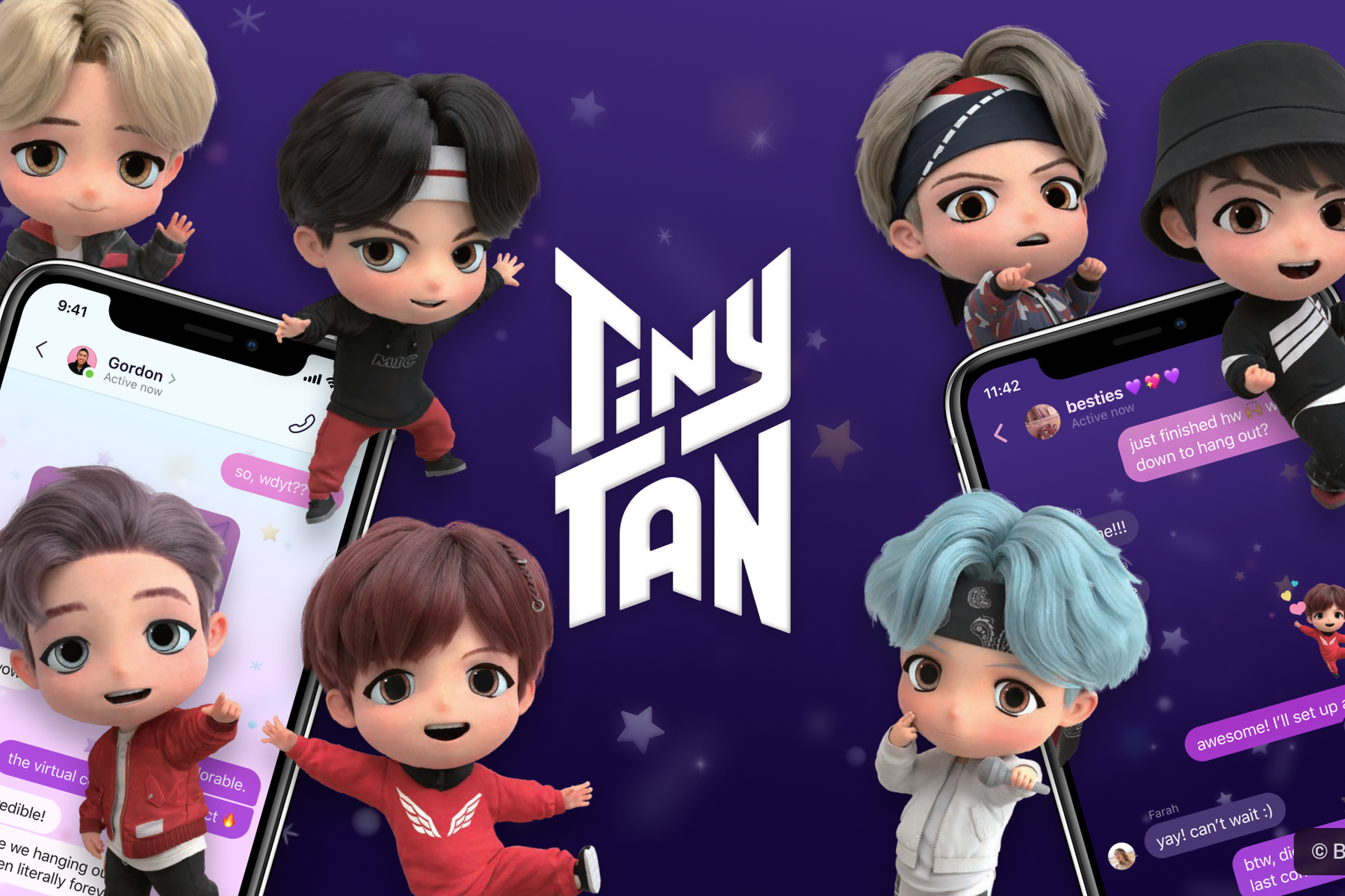 How to Get BTS TinyTAN on Instagram and Facebook Messenger