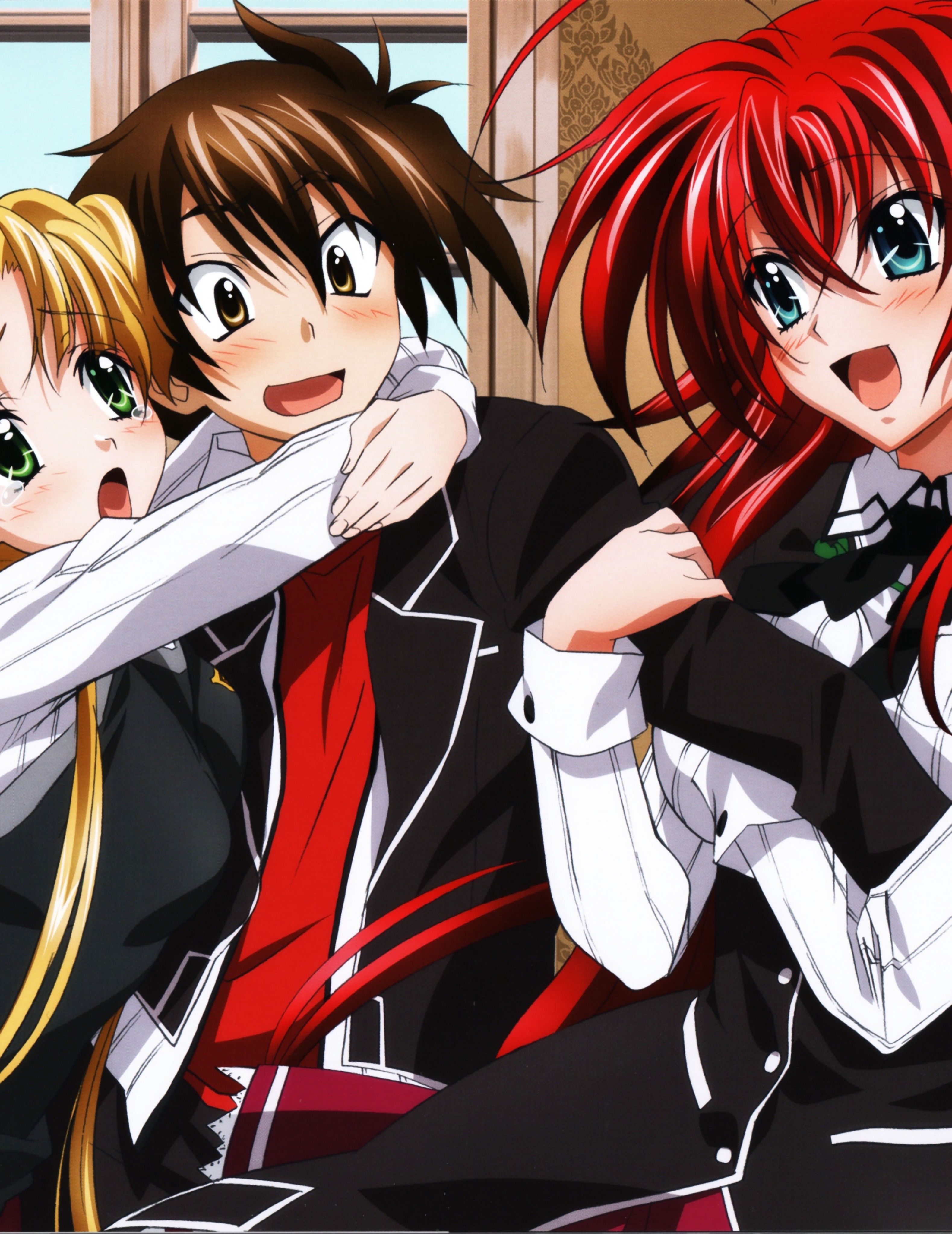 Download 3157x4093 High School Dxd, Rias Gremory, Asia Argento, Issei Hyoud...