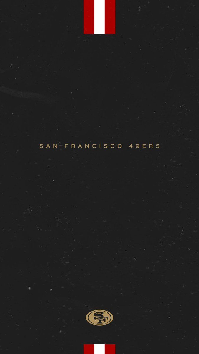 Wallpaper 49ers logo San francisco 49ers logo pattern gold officially licensed