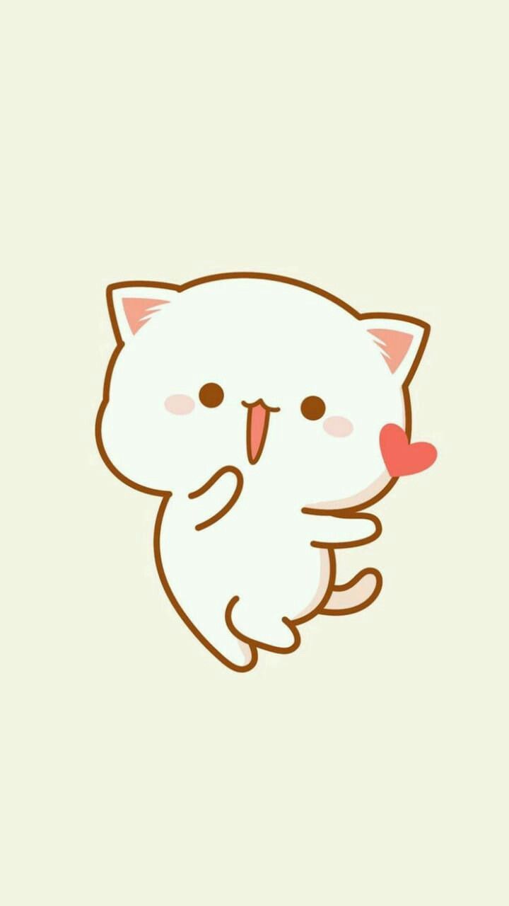 Cute Chibi Cat Wallpaper