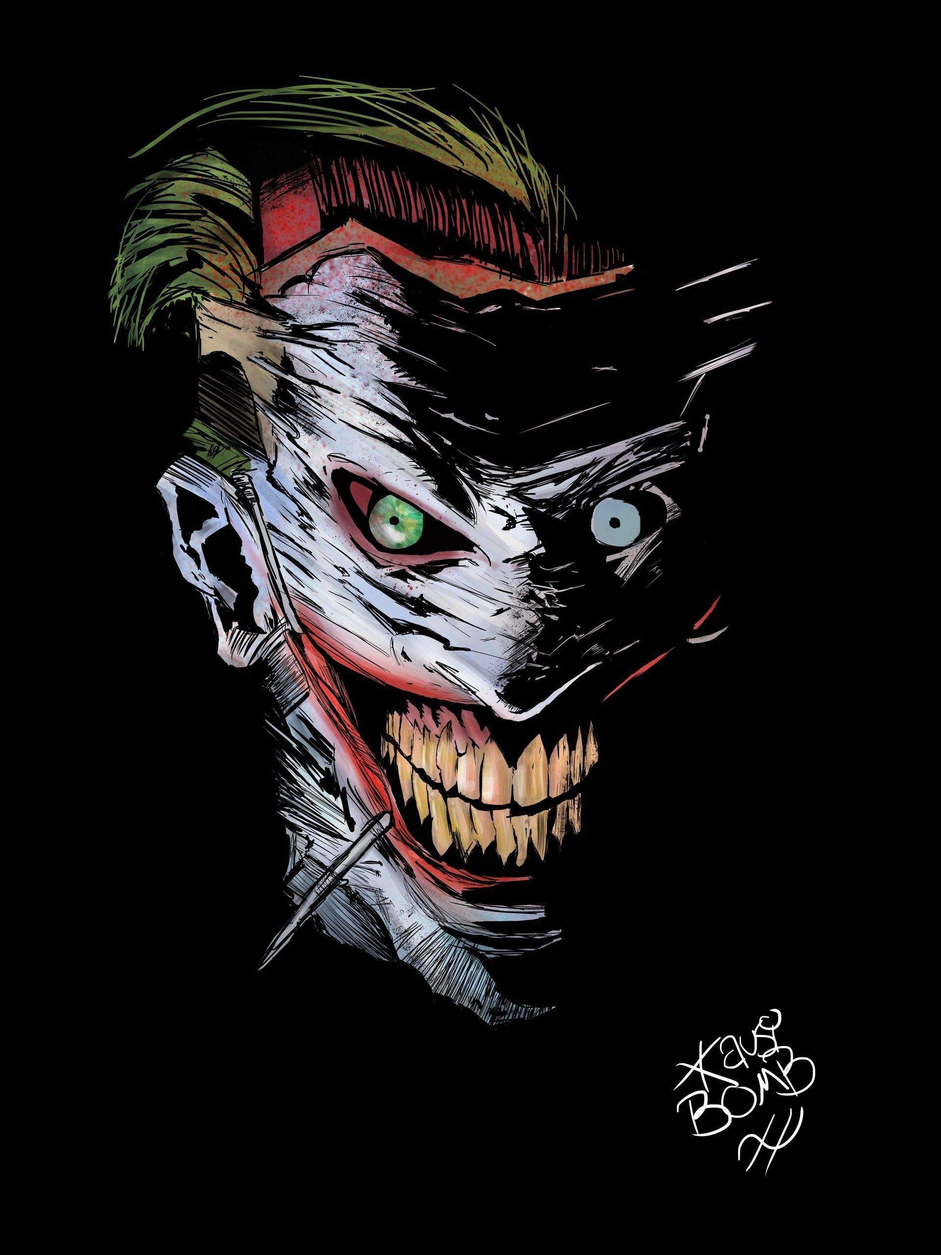 Mr. J, Kyle Russell. Joker art, Joker wallpaper, Joker drawings