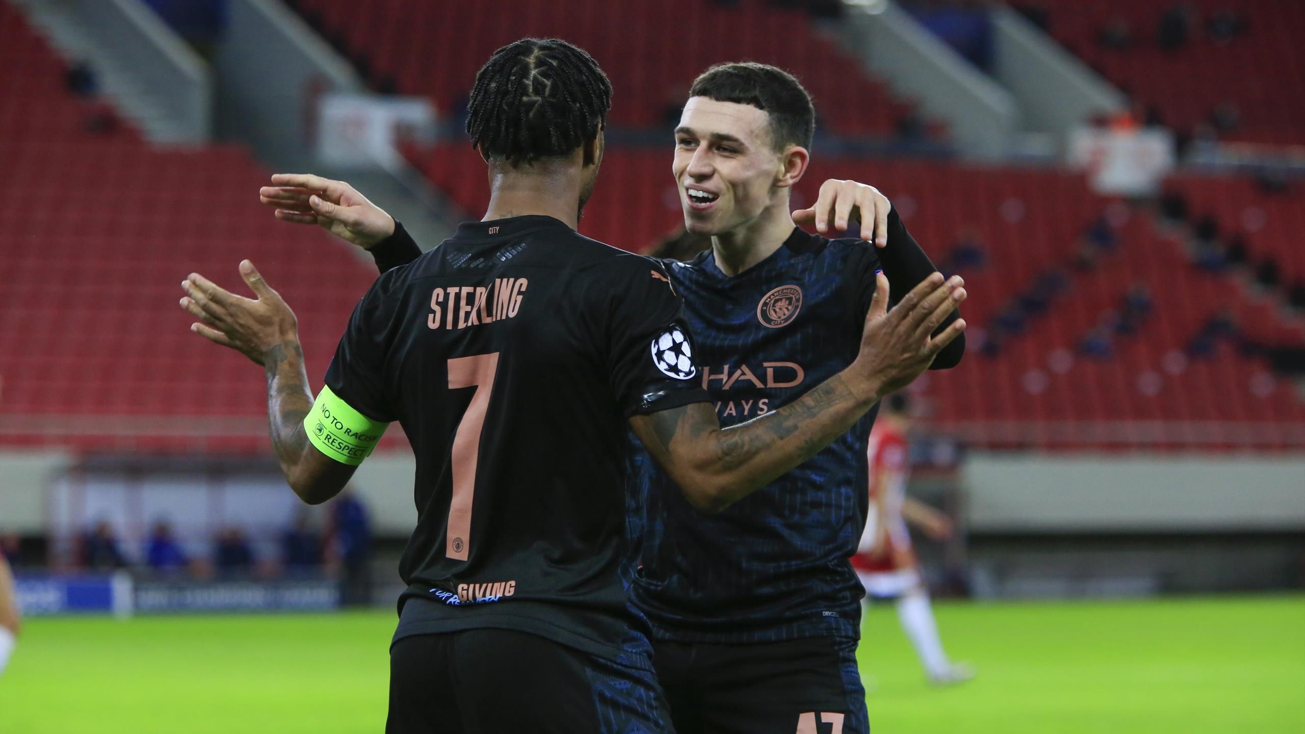 Phil Foden fires Manchester City into Champions League last 16 with win over Olympiacos