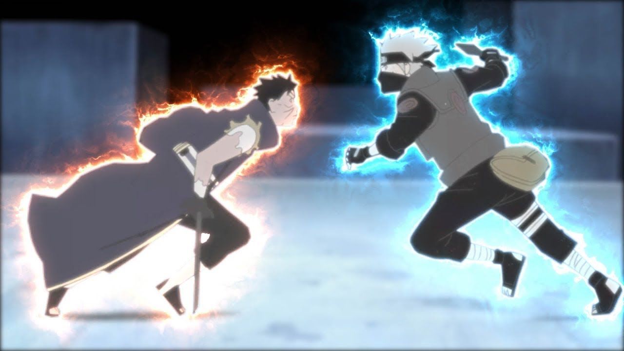 Kakashi Vs Obito HD Wallpaper