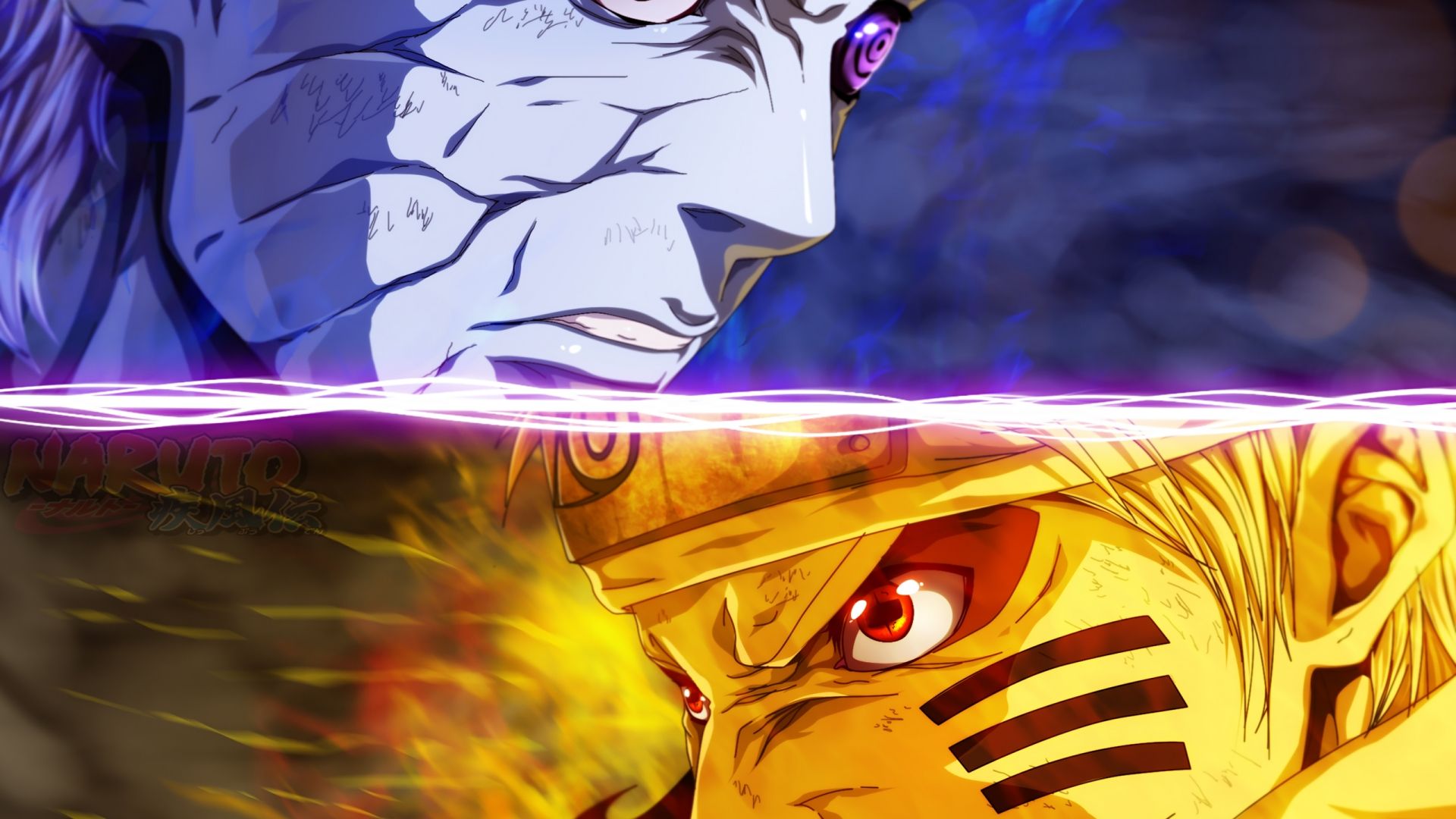 Obito Uchiha vs Naruto Uzumaki Anime Wallpaper 2k Quad HD