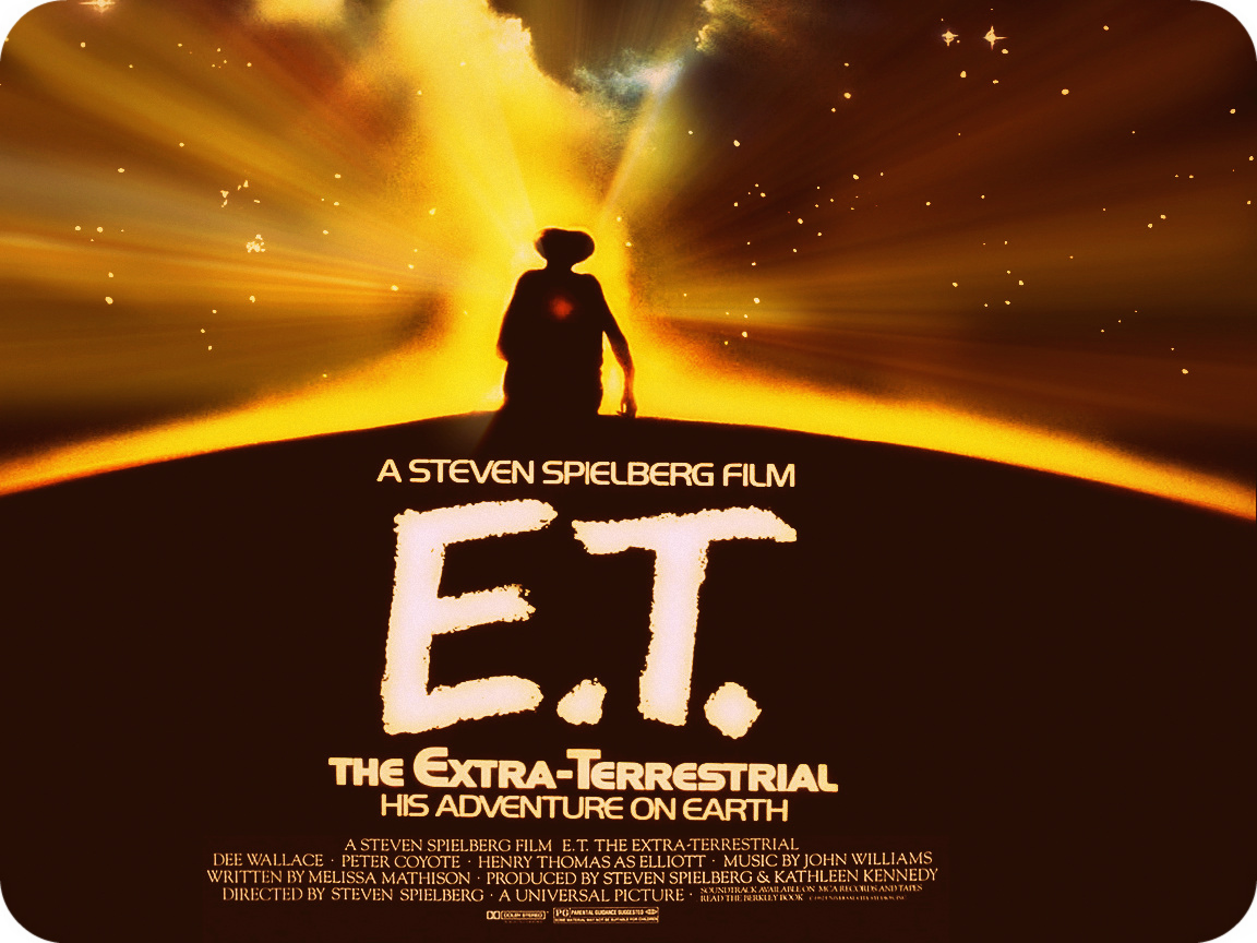 E.T. Vintage Poster desktop PC and Mac wallpaper