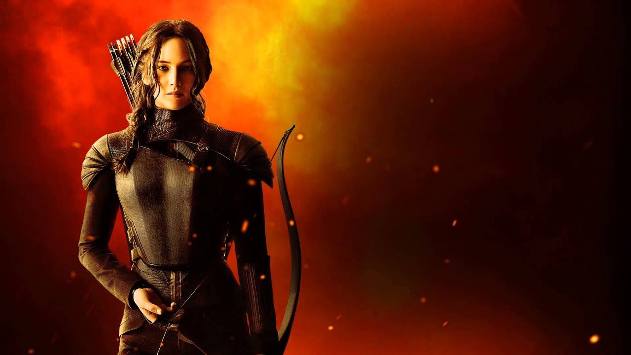 Katniss Mockingjay Hunger Games Black