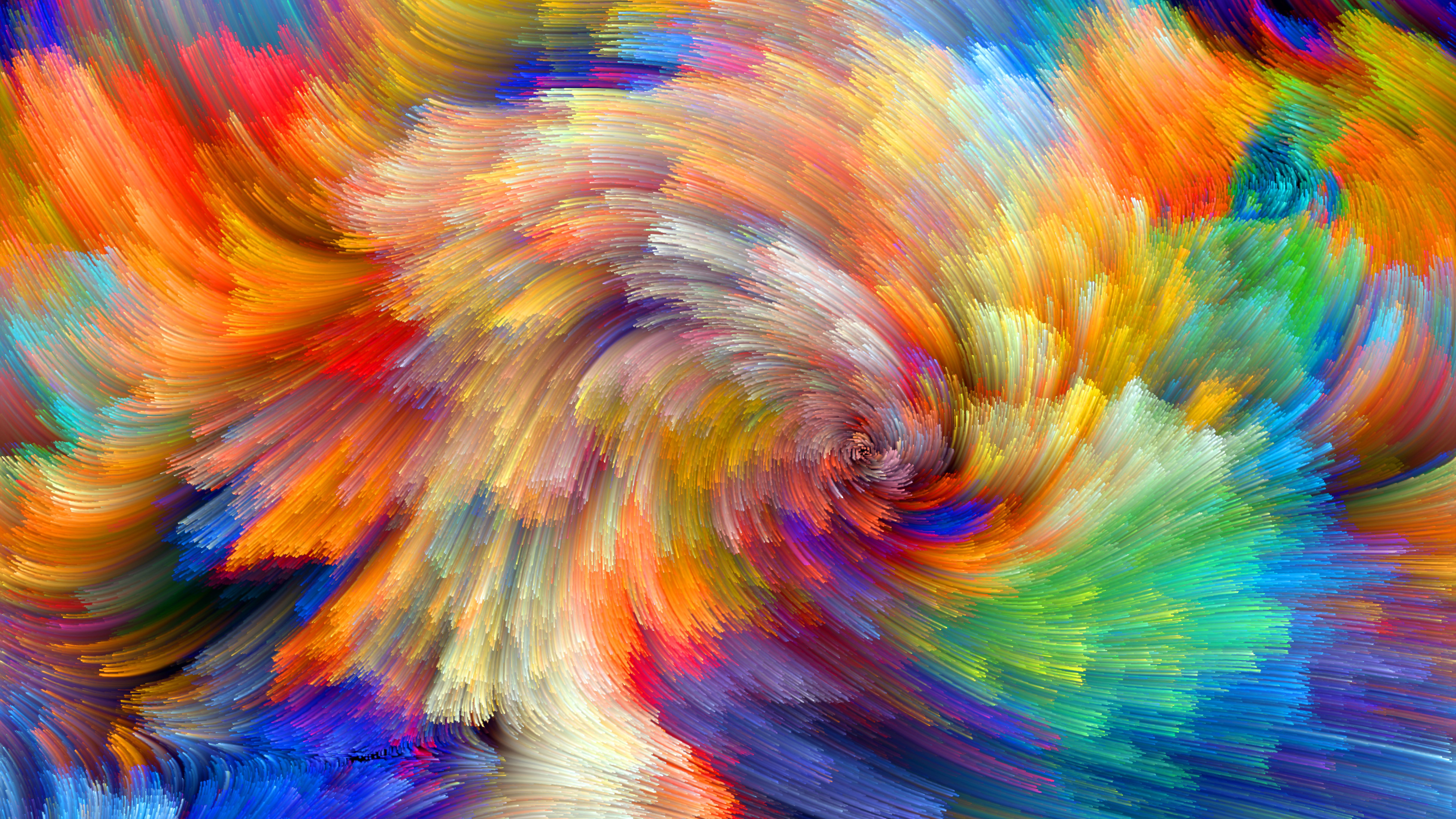 Abstract Colors 4K 8K HD Abstract Wallpaper