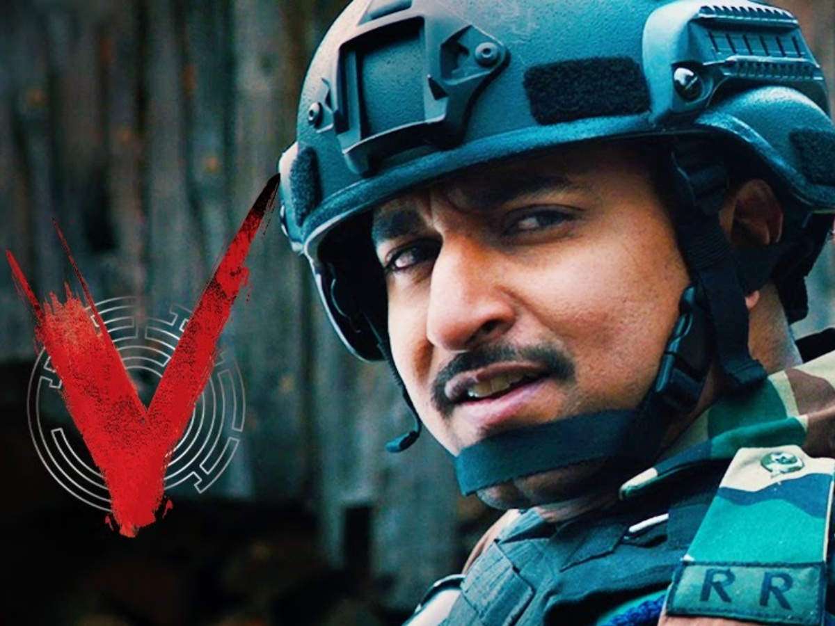 Nani's Well Concealed Army Look In 'V' Has Been Garnering Wide Appreciation. Telugu Movie News Of India