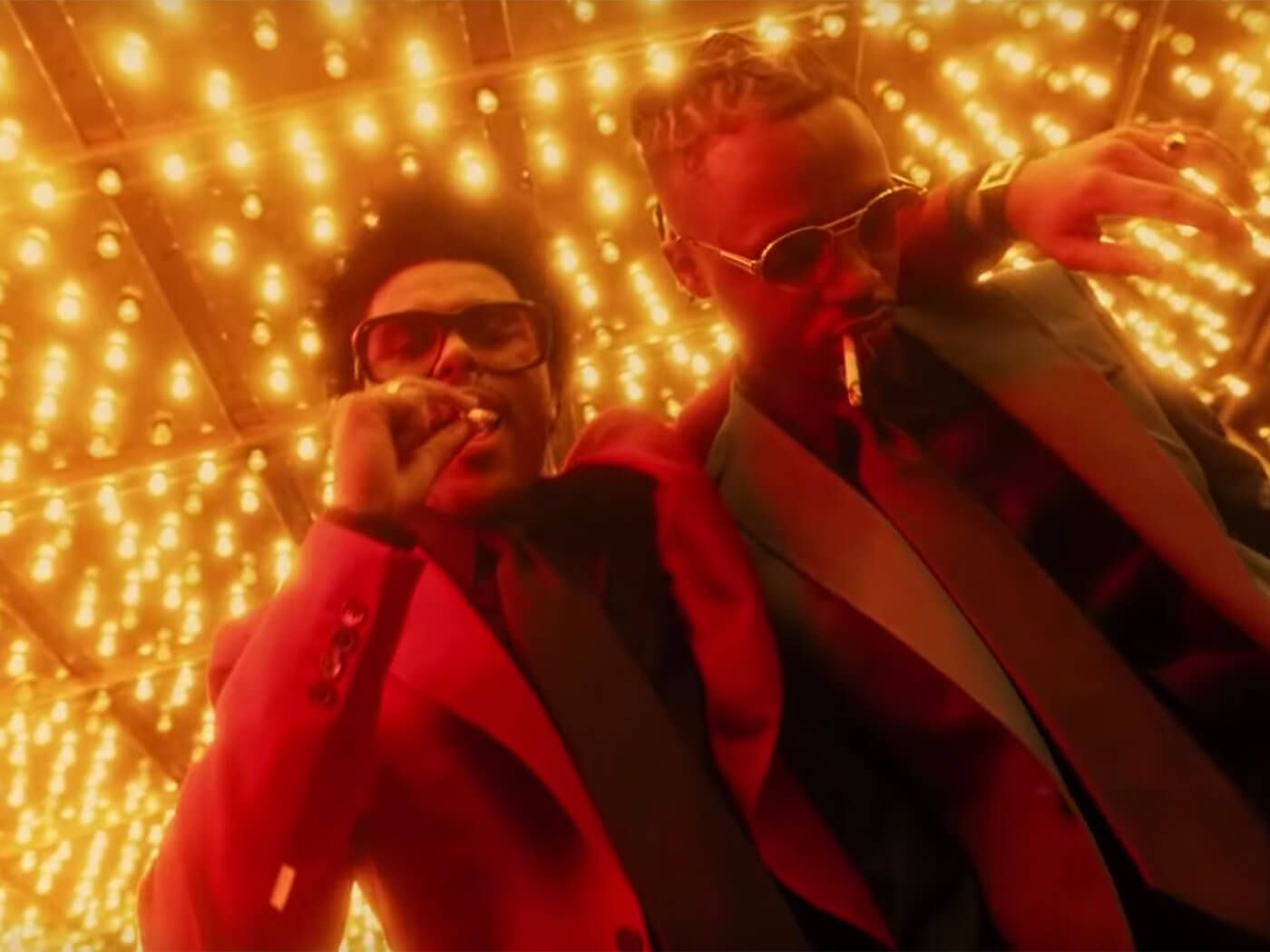 The Weeknd, Metro Boomin have a wild night in “Heartless” video