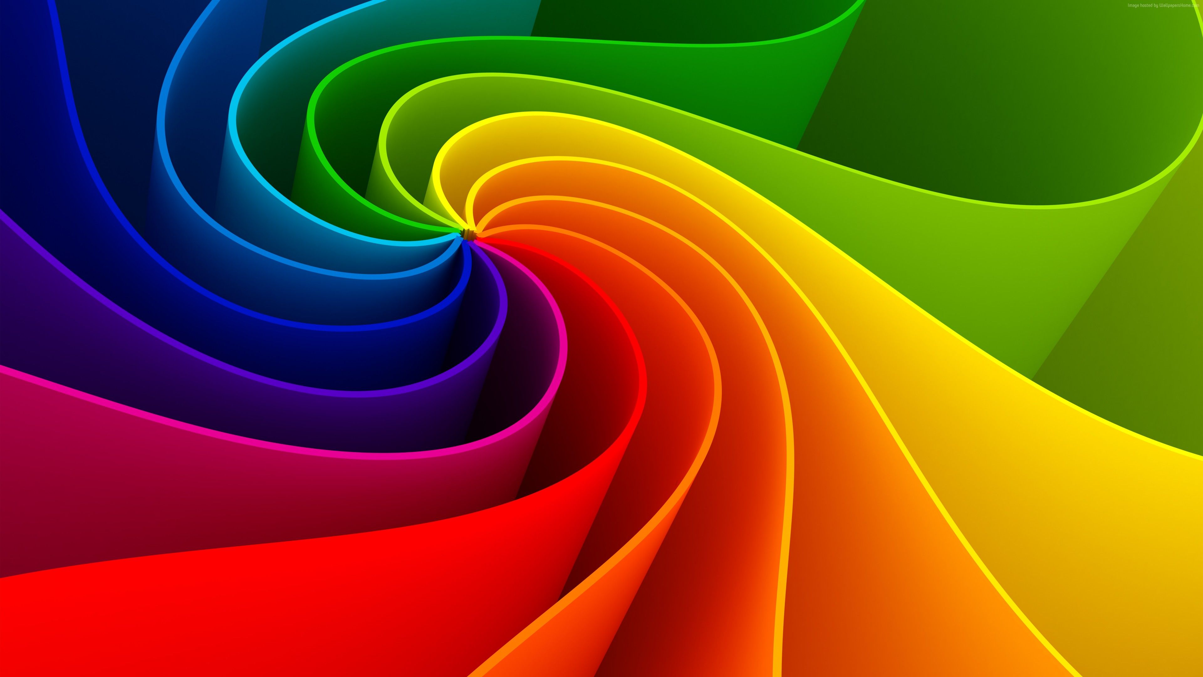 Wallpaper abstract 3D colorful 8k Abstract 21463