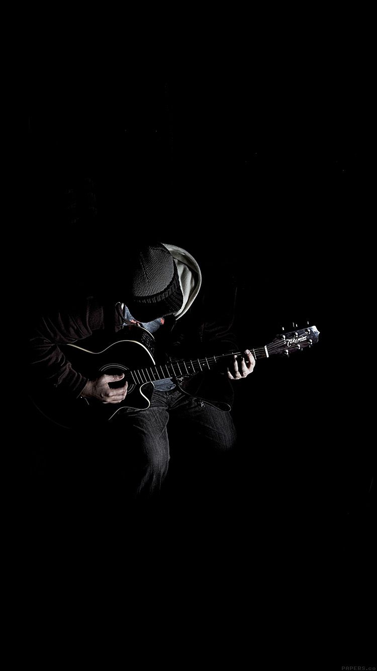 Out The Dark Guitar Player Music. Dark Photography, Musician Photography, Guitar Photography