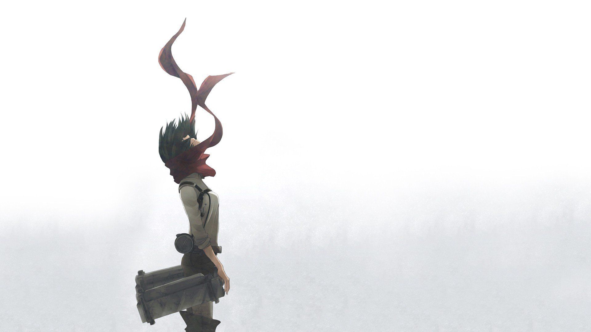 Attack on titan mikasa ackerman wallpaperx1080