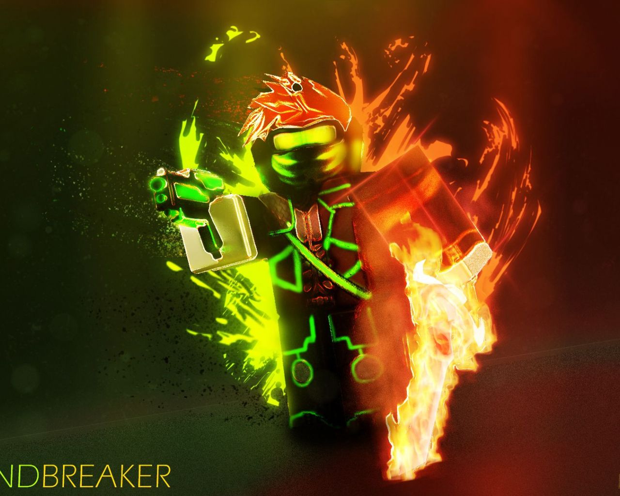 Roblox Studio Gamer Wallpaper 2K 60FPS + 4K 25FPS Version 