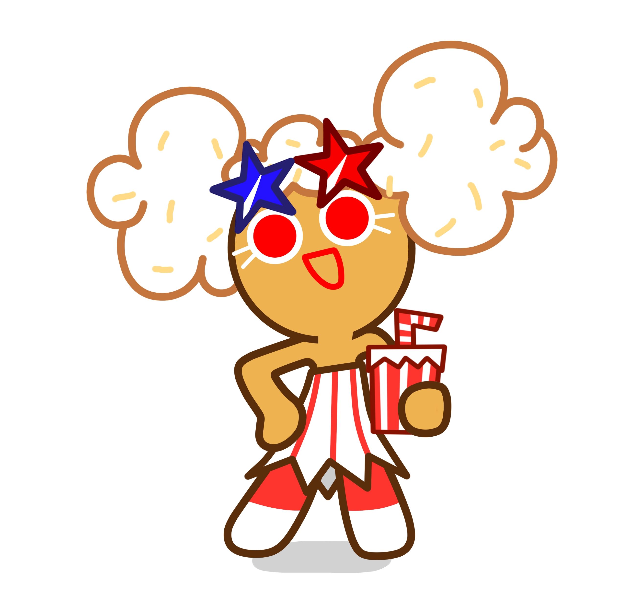 Popcorn Cookie Cookie Run Wallpapers - Wallpaper Cave