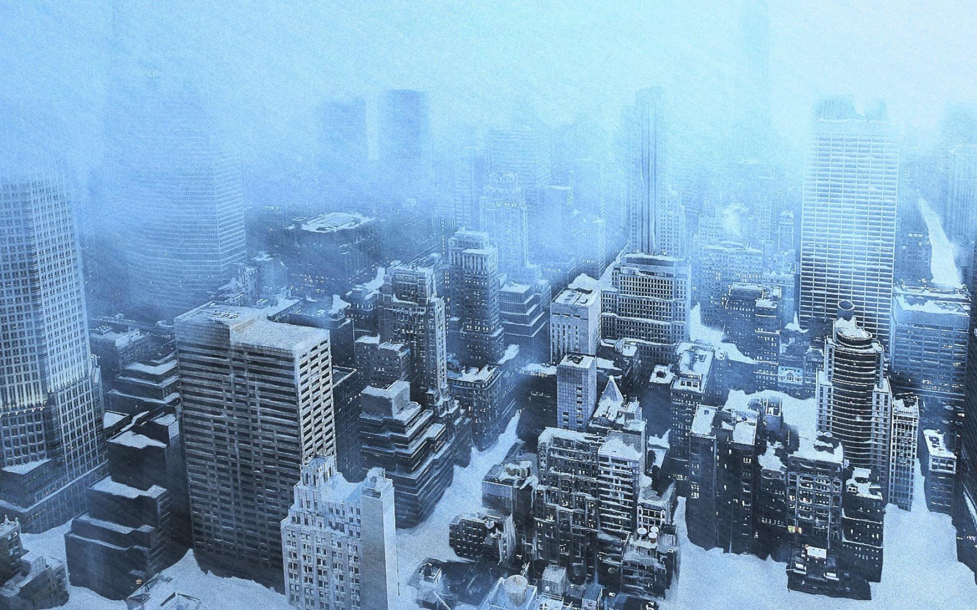 New York Winter Wallpaper HD Wallpaper