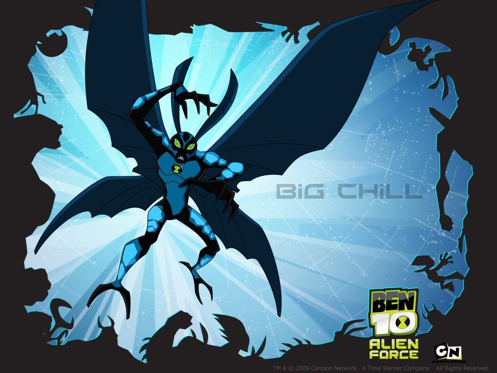 Ben 10:ALIEN FORCE - Big chill HD wallpaper and. Ben Ben 10 alien force, Alien