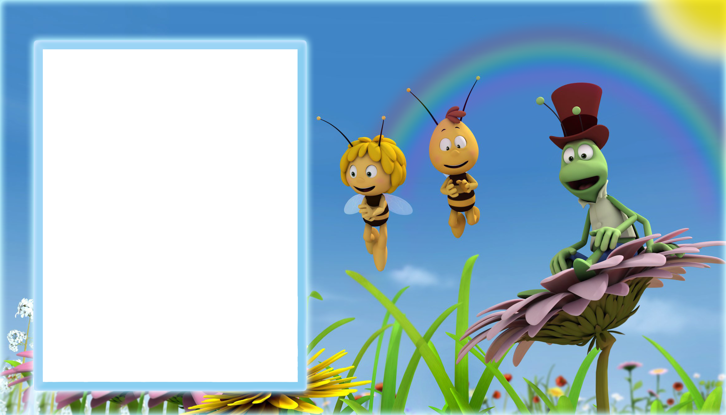 Maya The Bee Transparent Kids Frame Quality Image And Transparent PNG Free Clipart