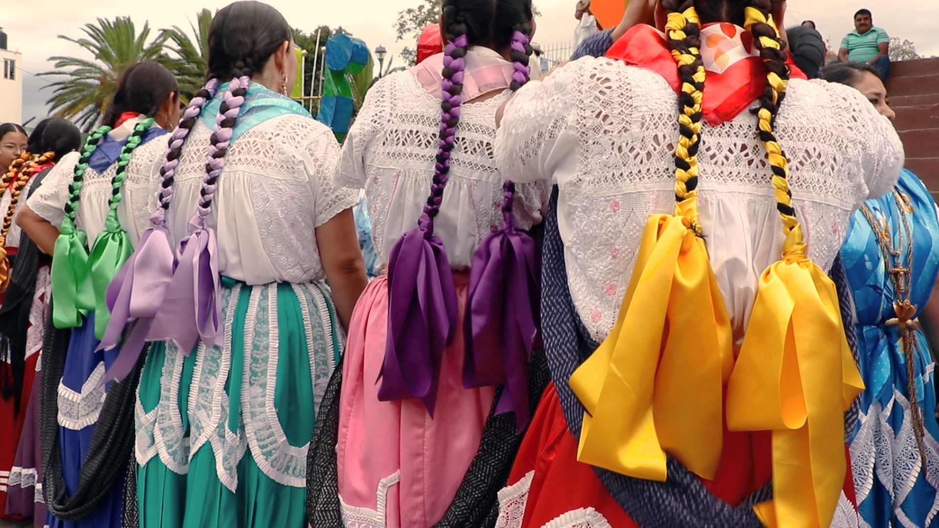 The Costumes of Mexico's Chinas Oaxaqueñas Folk Dancers