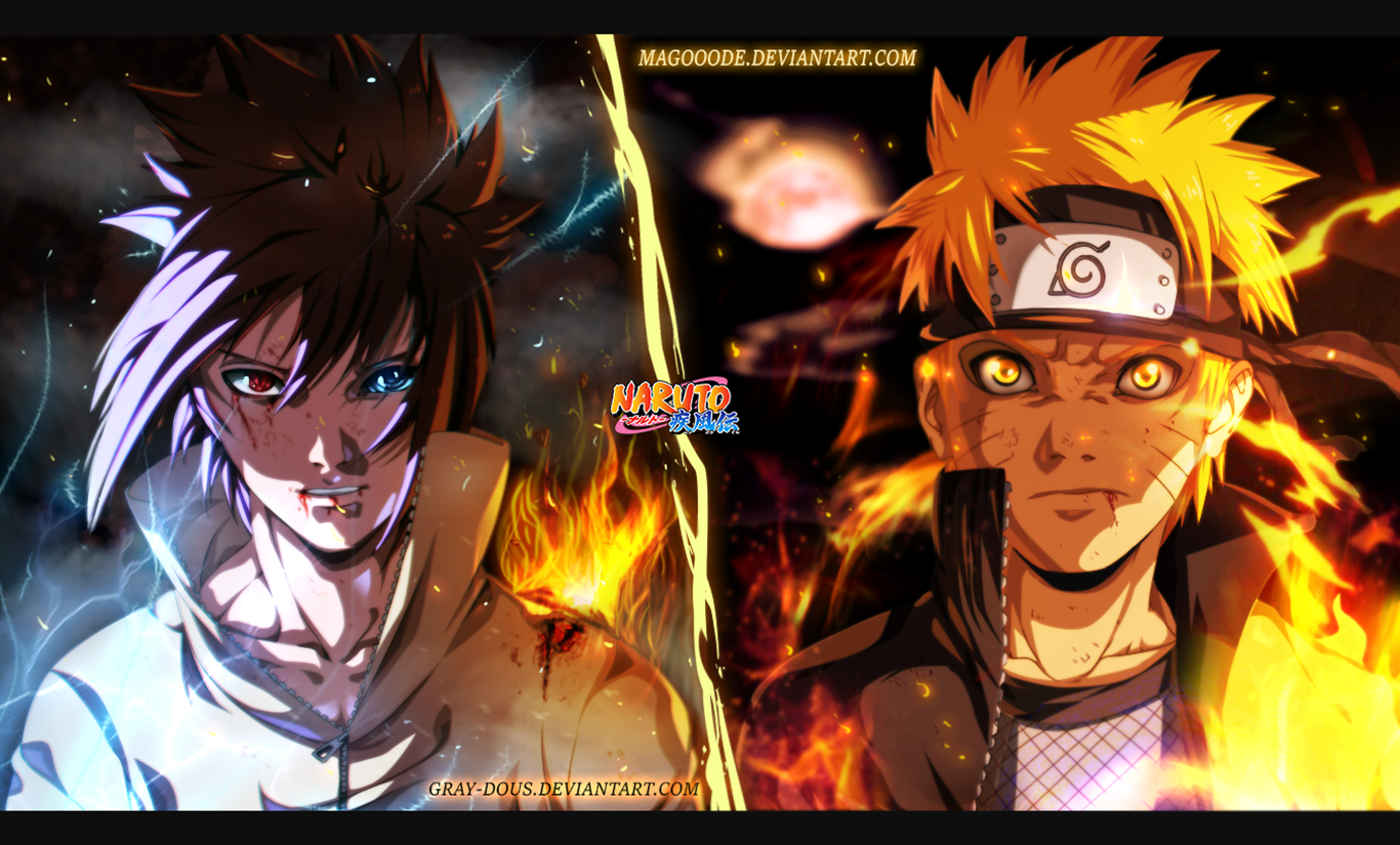Naruto And Sasuke Wallpaper Pc HD