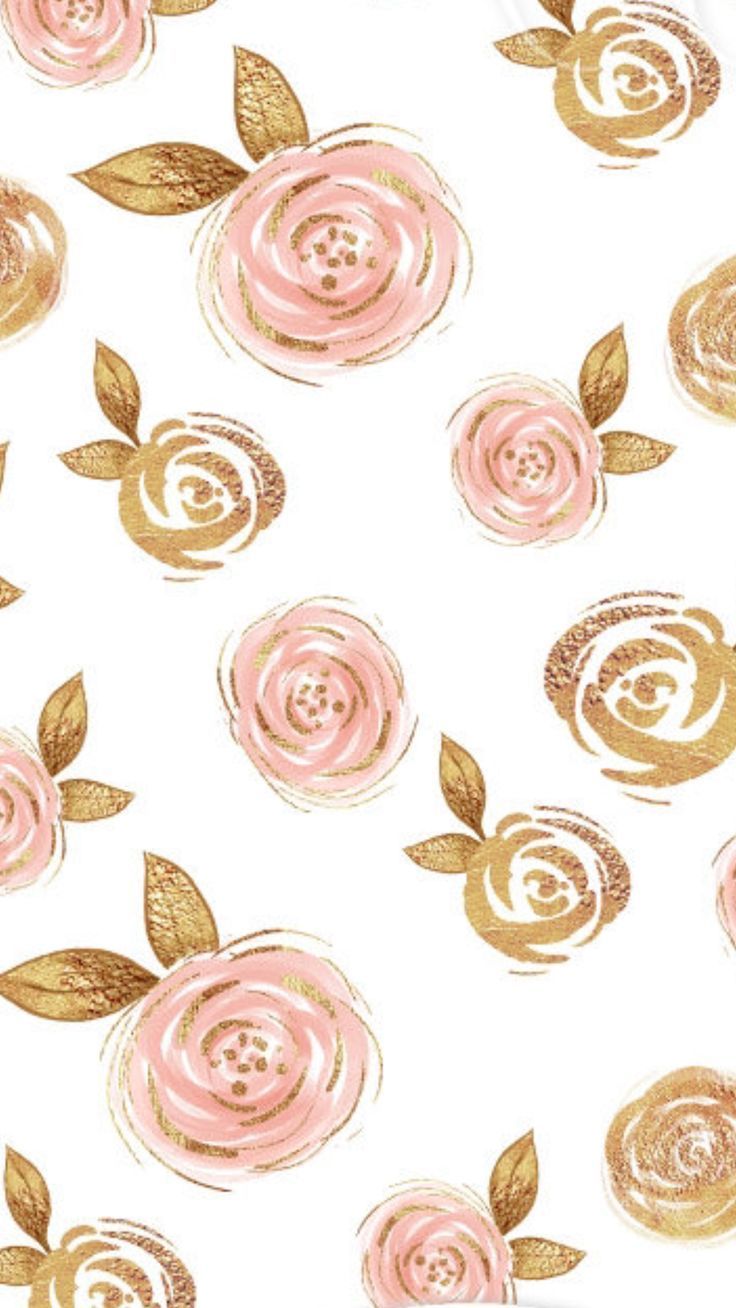 Rose Gold Flowers Wallpapers - Wallpaper Cave