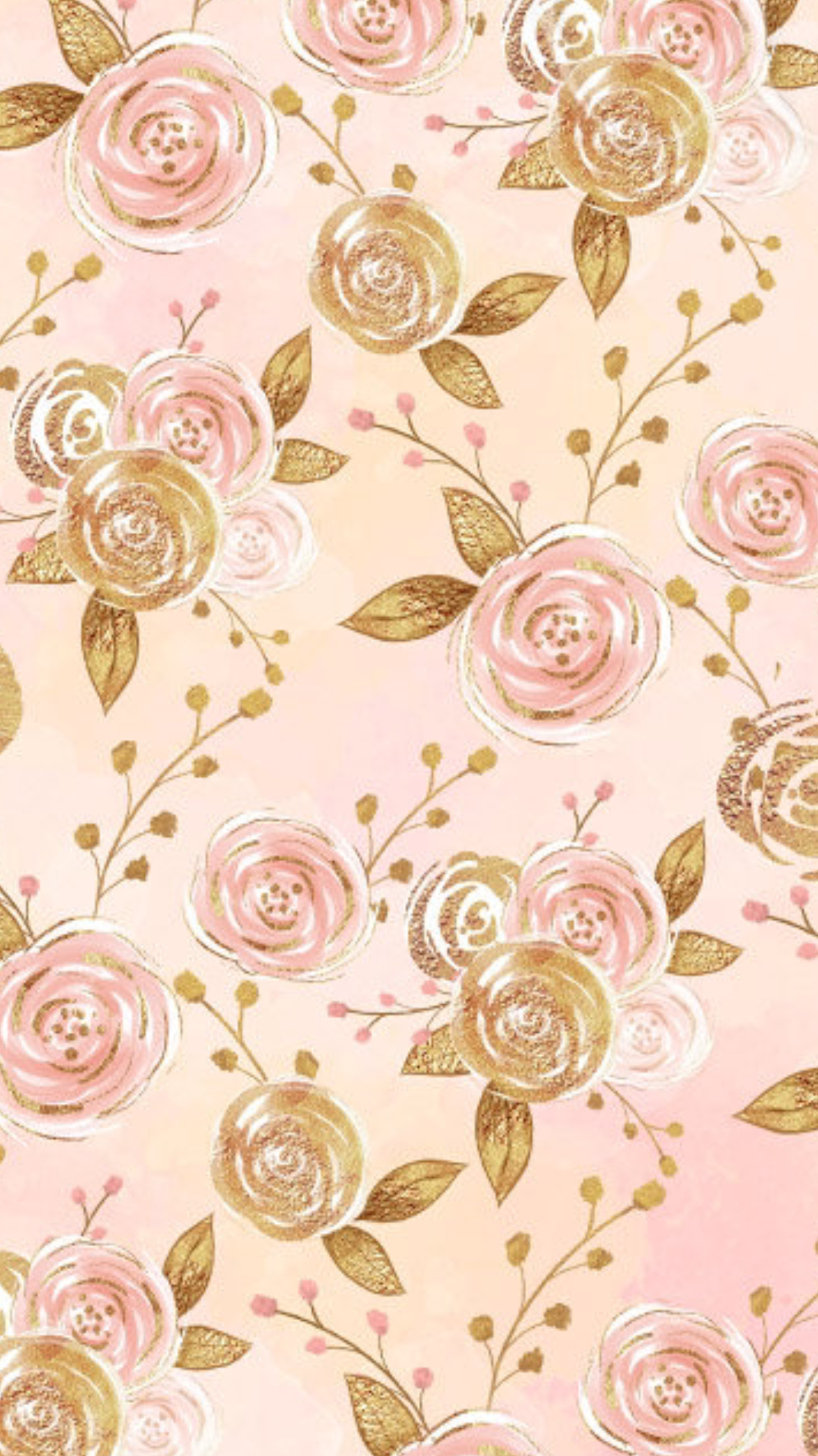 Rose Gold Cute HD Wallpaper